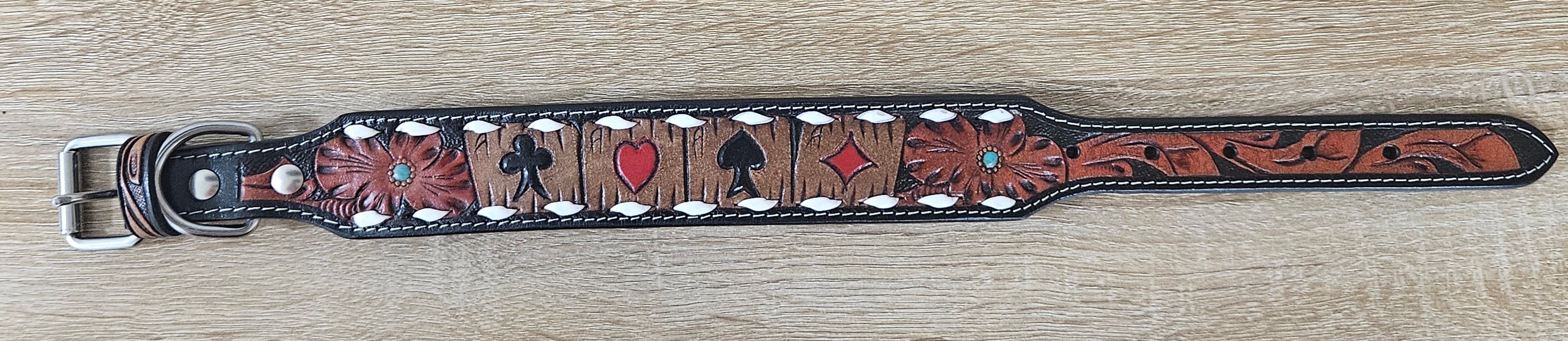 Cards Dog Collar