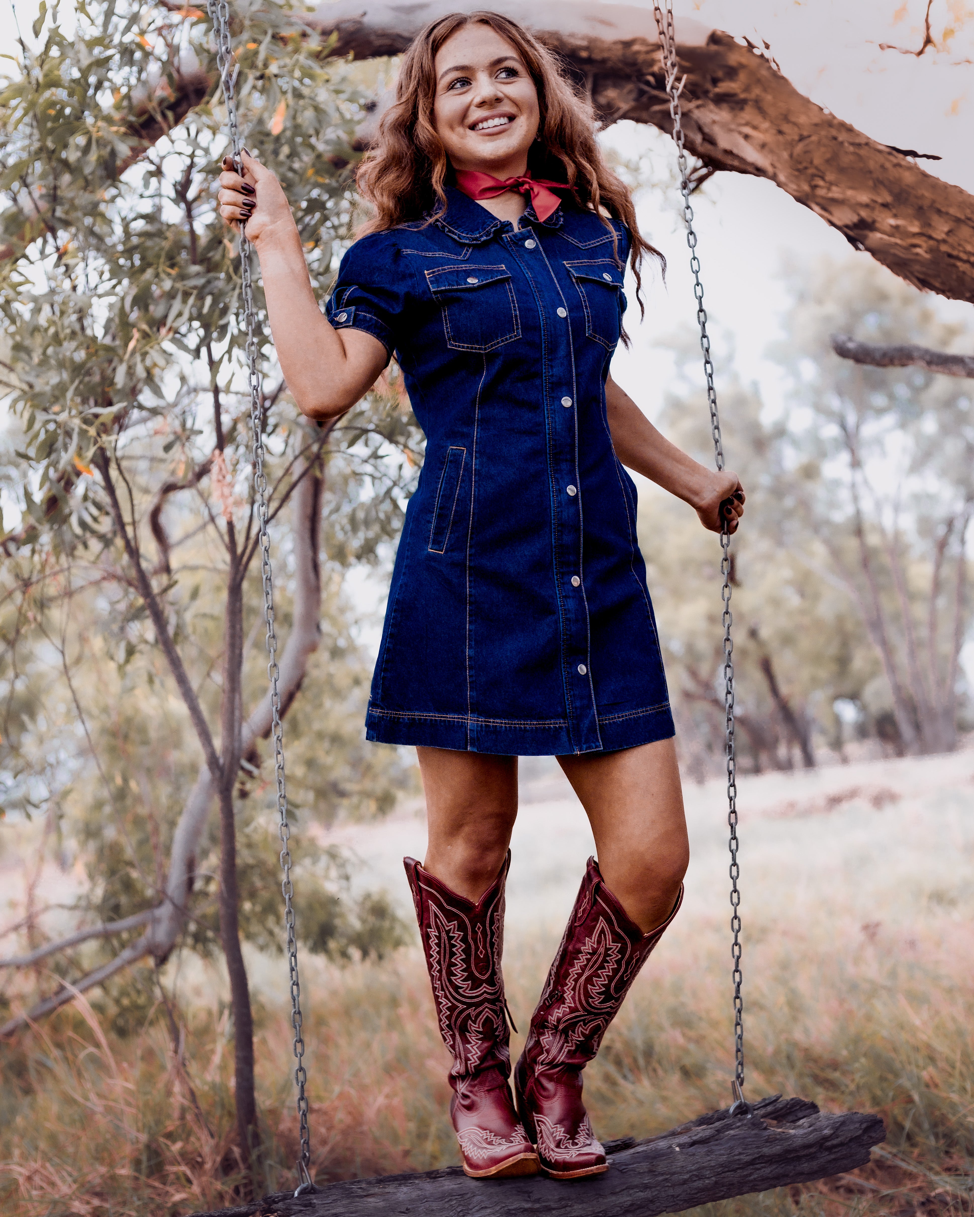 Denim Teen Dress