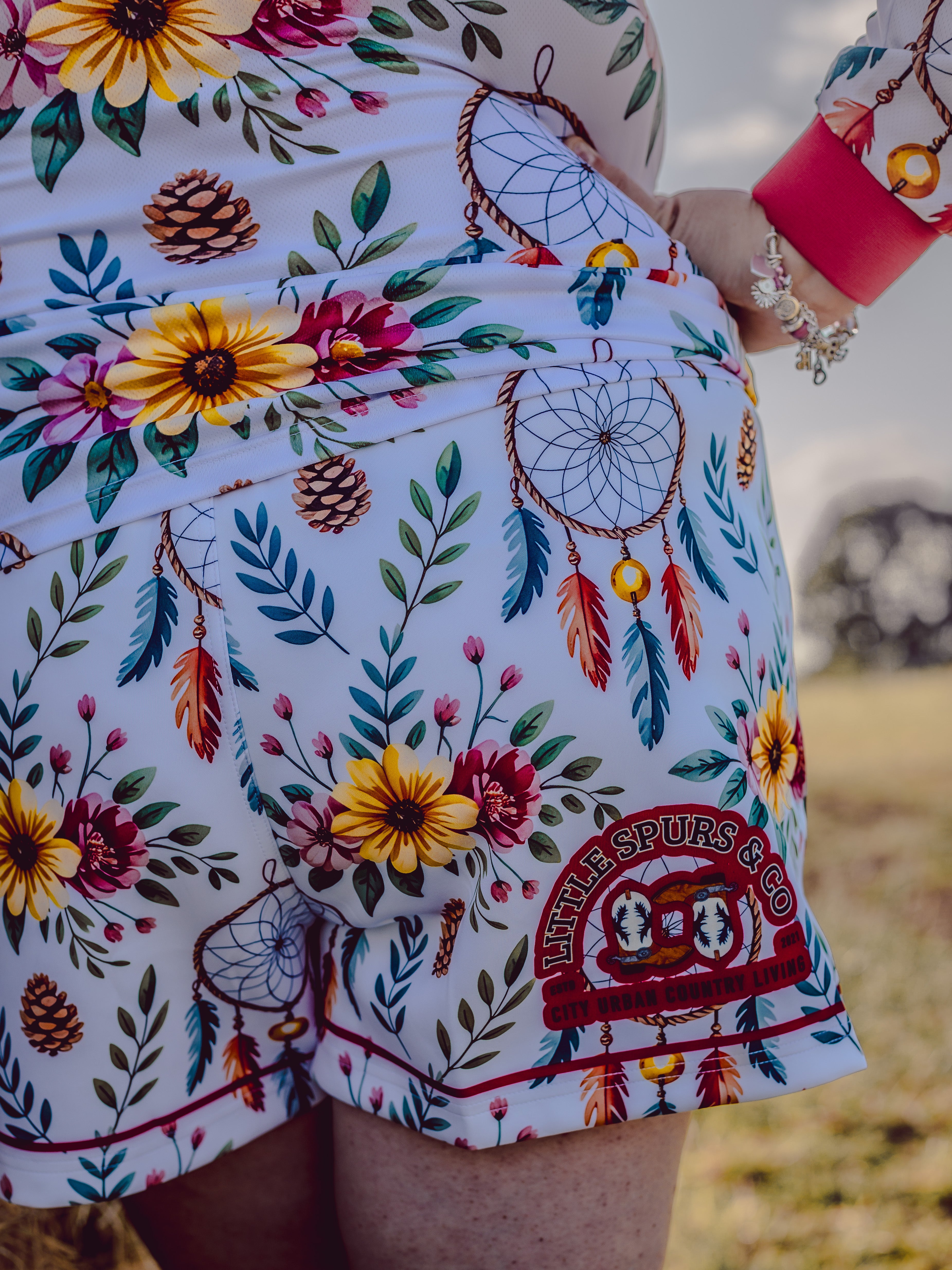 Dreamcatcher Ladies Shorts