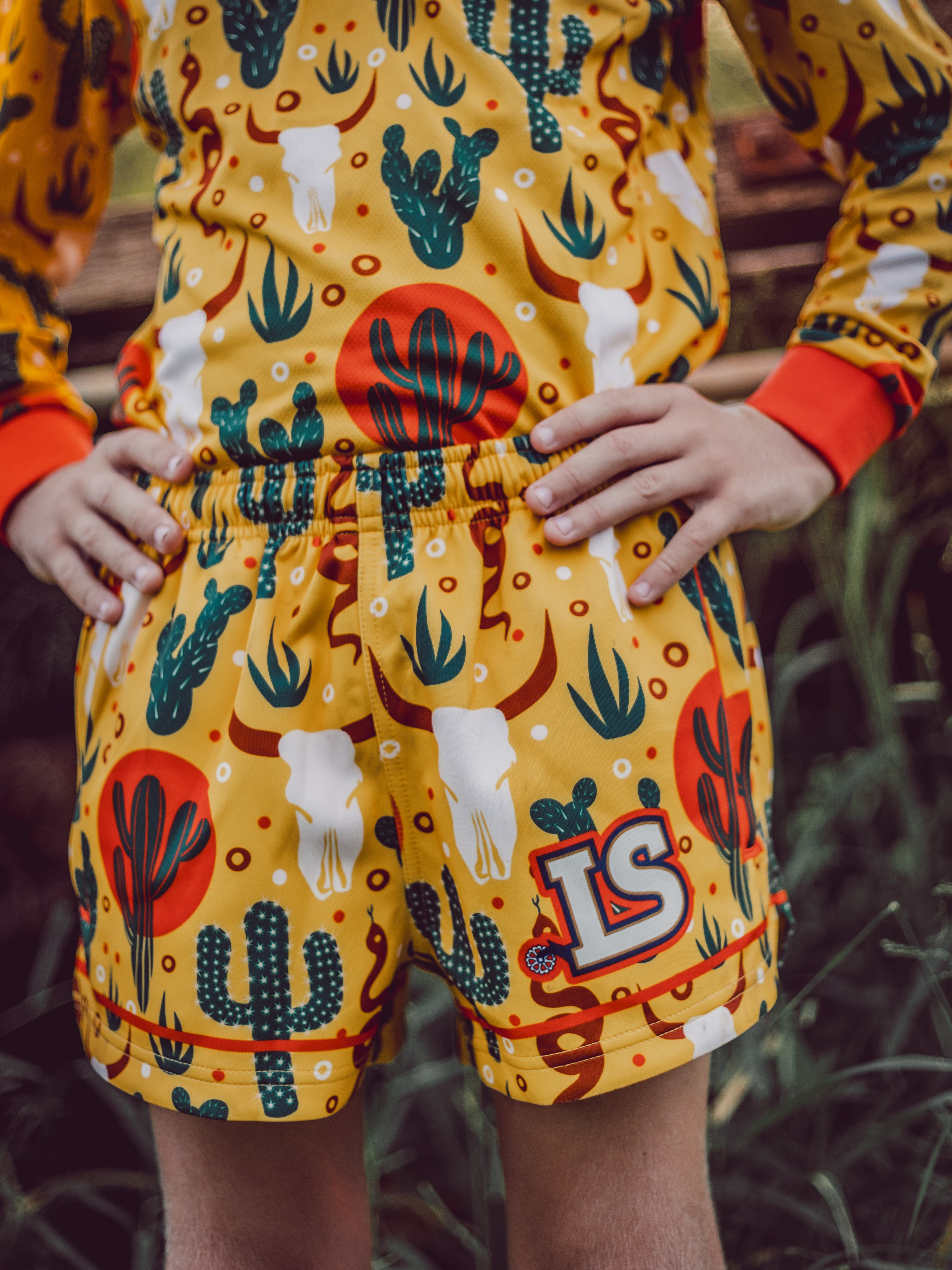 Arid Cactus Teen Shorts