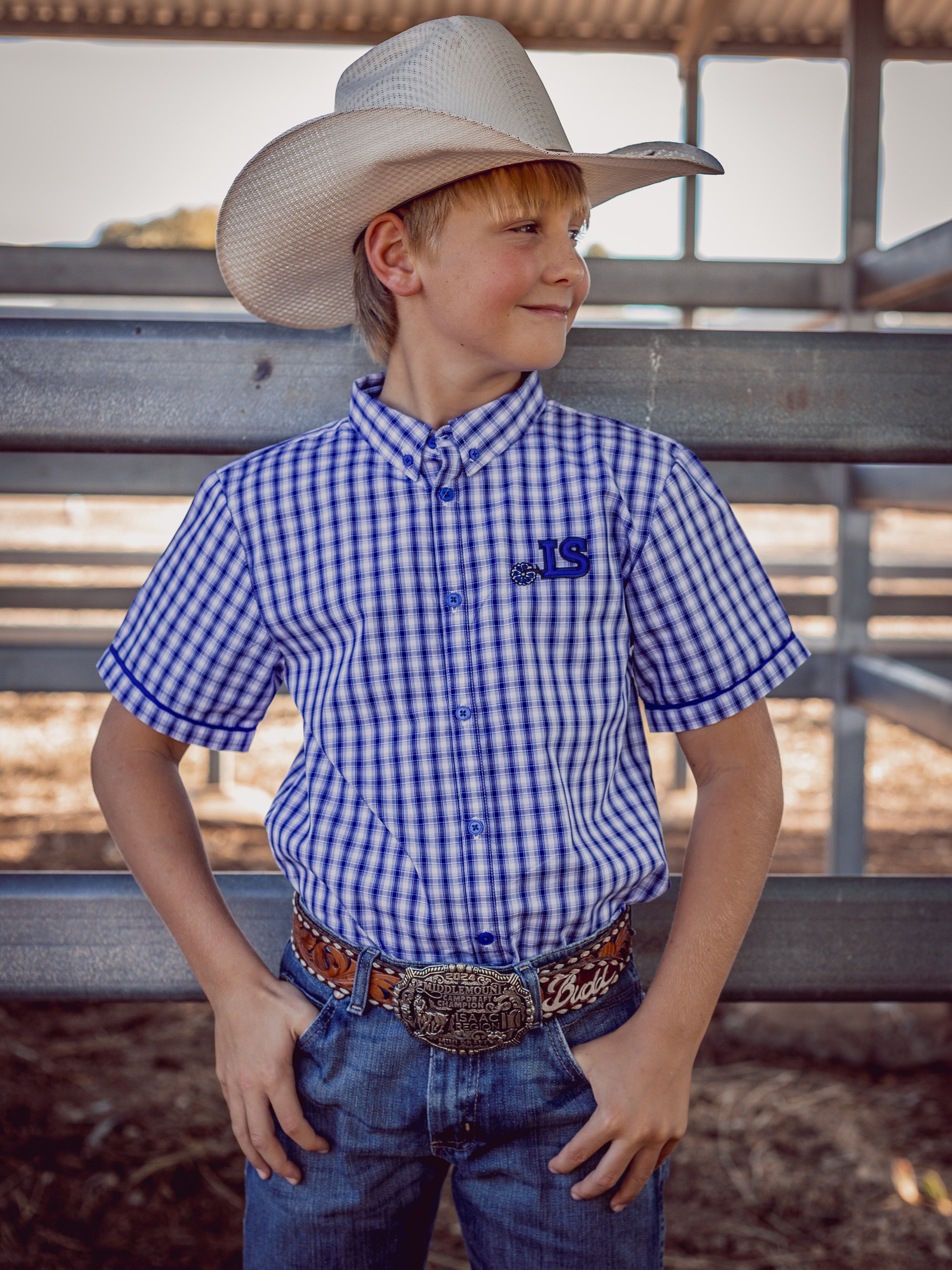 Bluewater Classic Short Sleeve Teen Dress Shirt