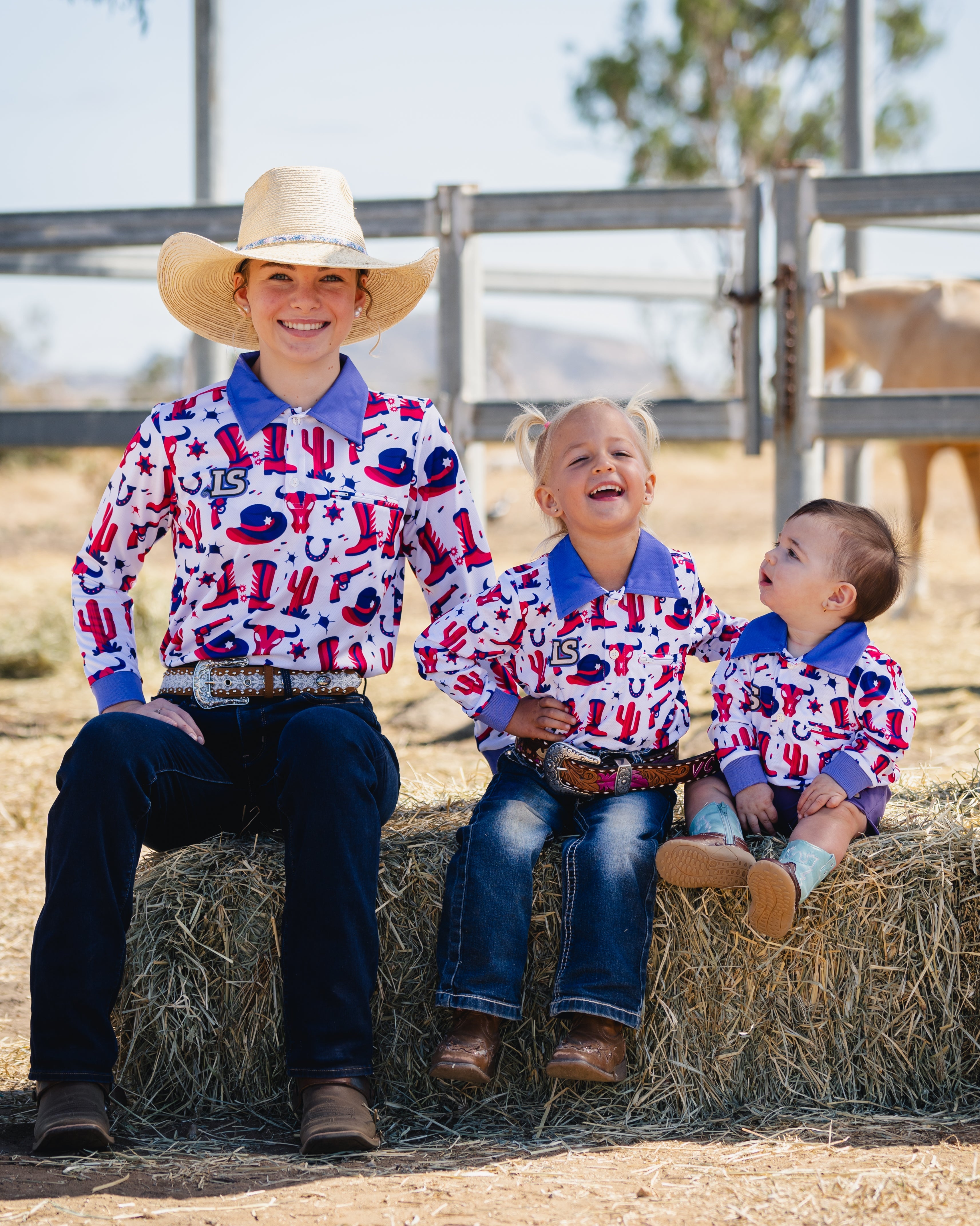 Wild West Girls Teen Sun Protection Shirt