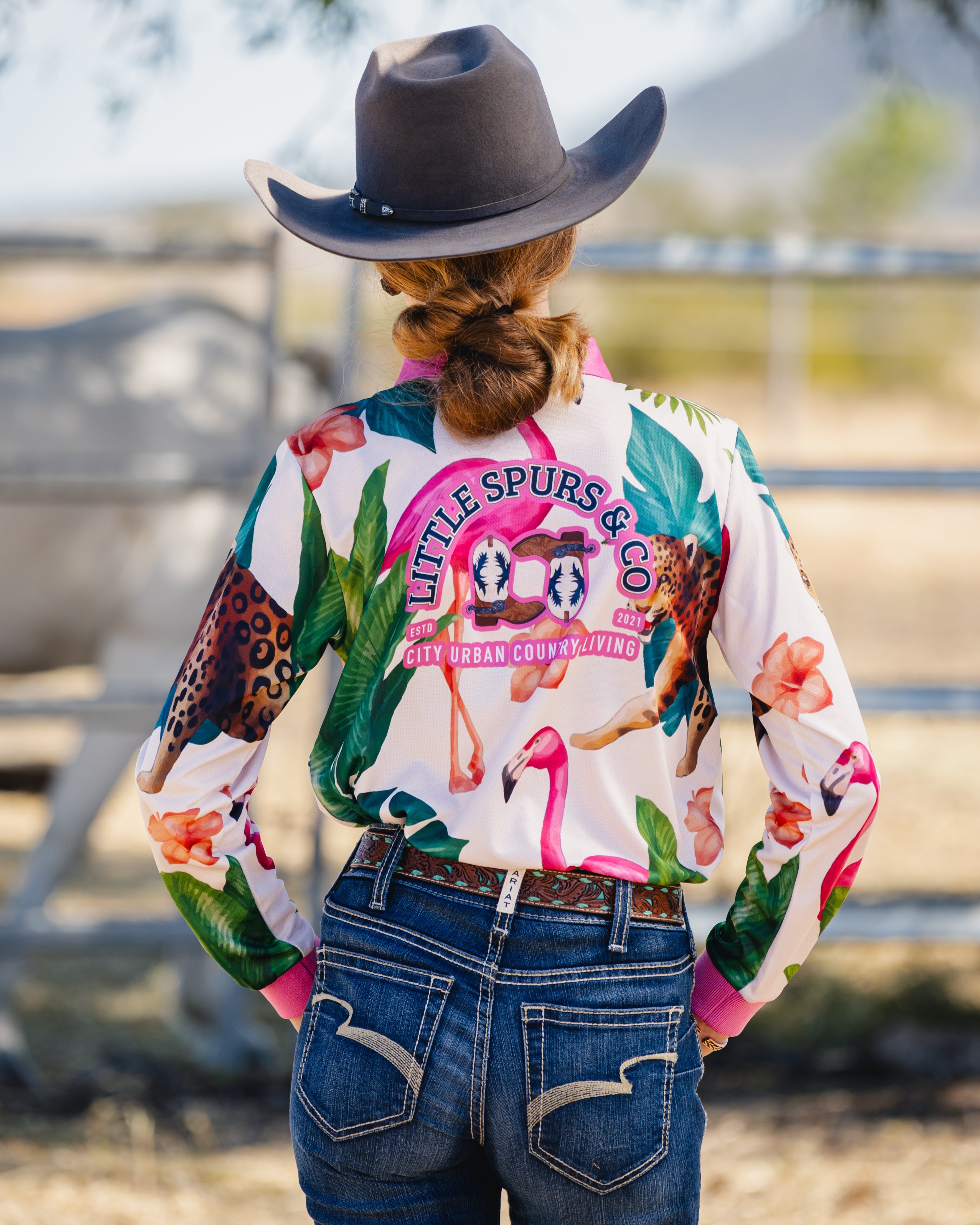 Flamingo Teen Sun Protection Shirt