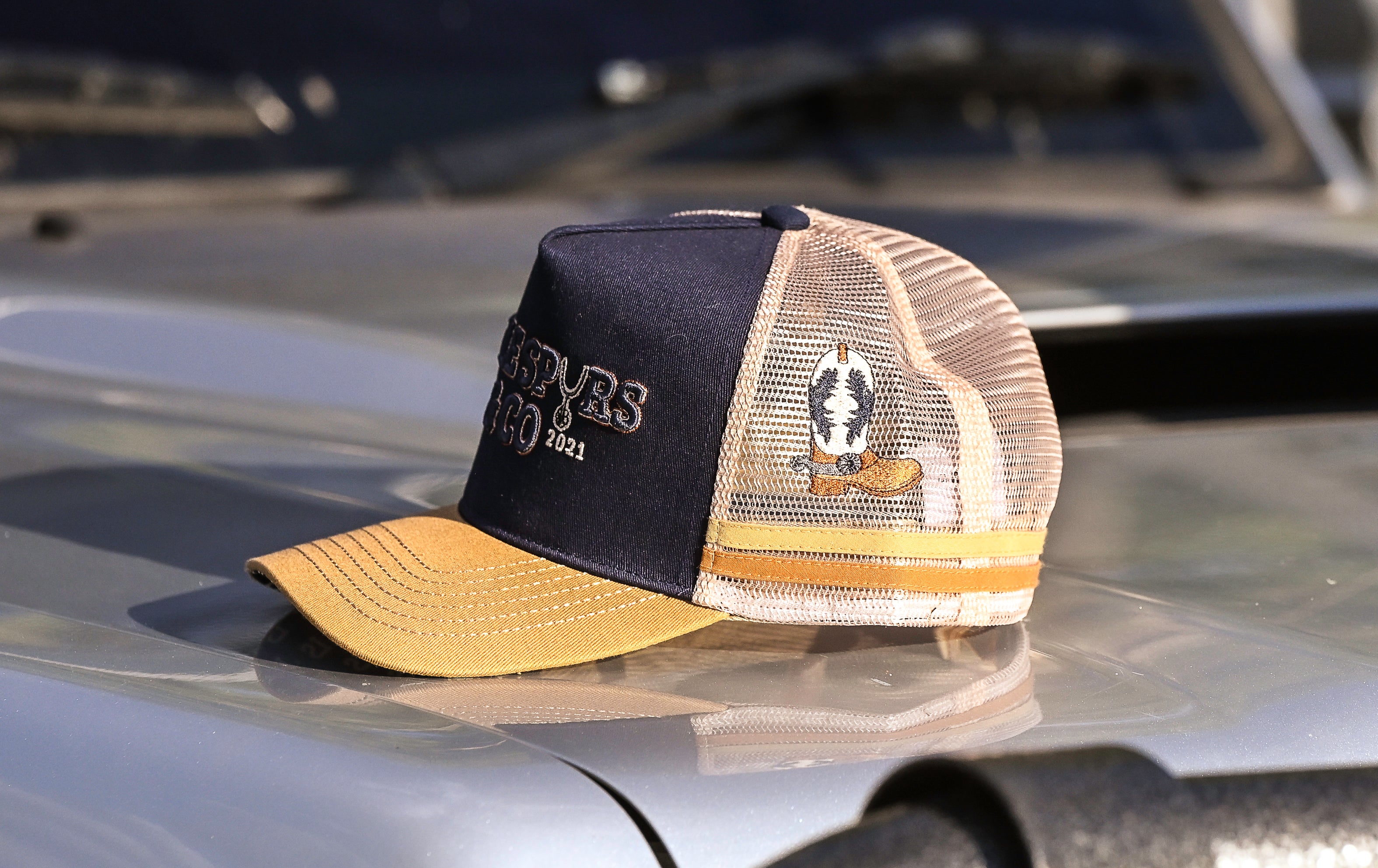 Little Spurs & Co - Navy Cap