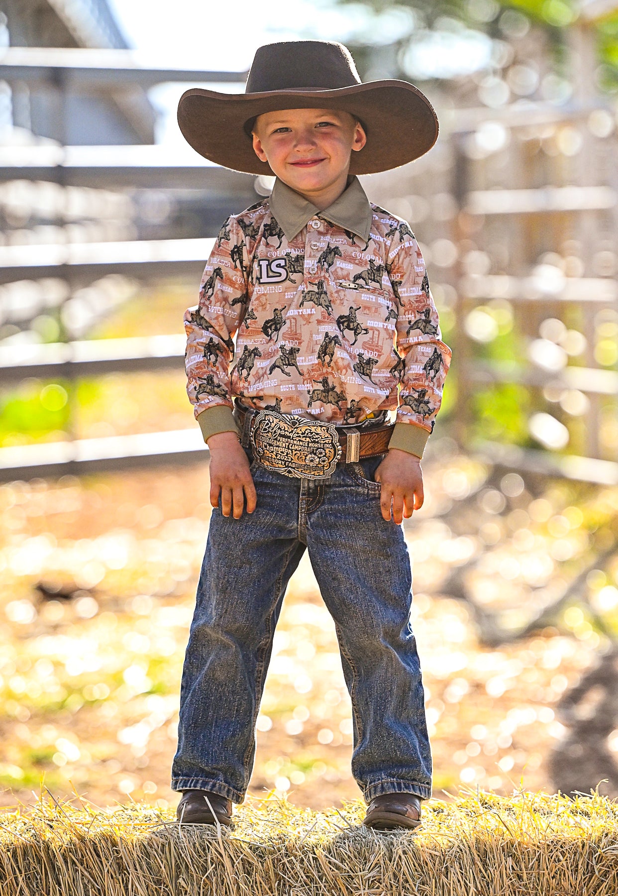 Rodeo Teen Sun Protection Shirt