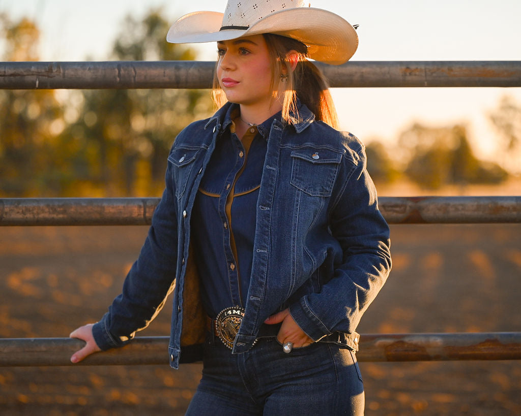 Little Spurs & Co Teen Denim Jacket