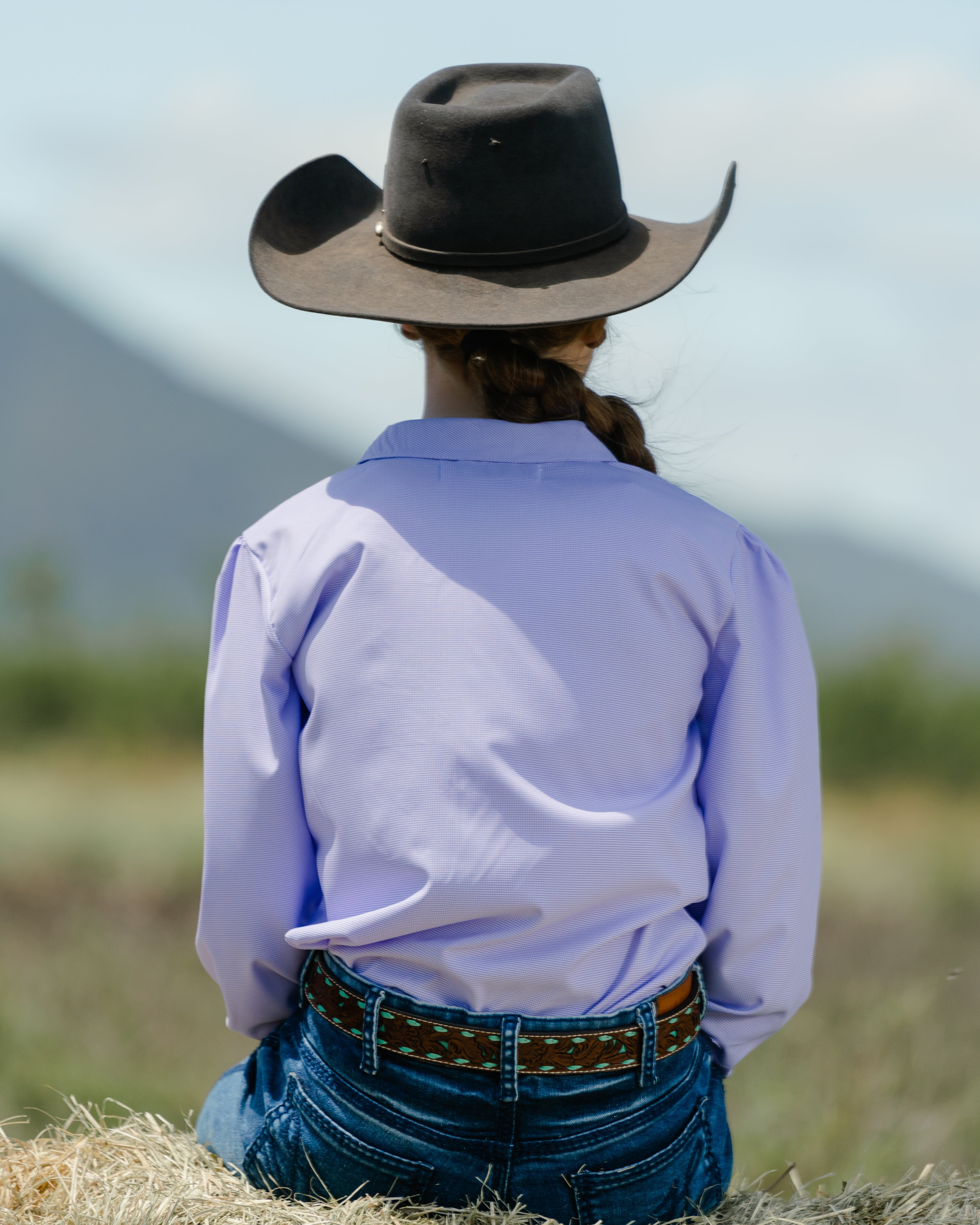 Clifton Ruffle Teen Dress Shirt