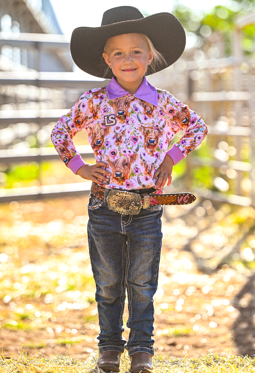 Highland Steer Sun Protection Shirt