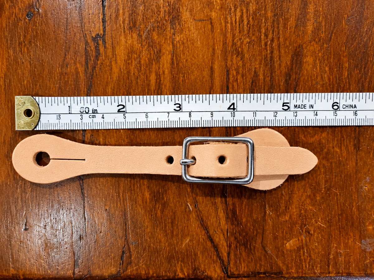 Toddler Leather Spur Straps – Natural