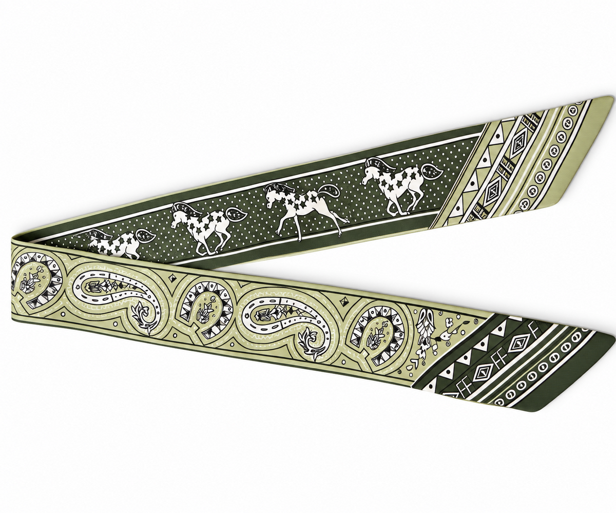 Twilly Scarf - Green