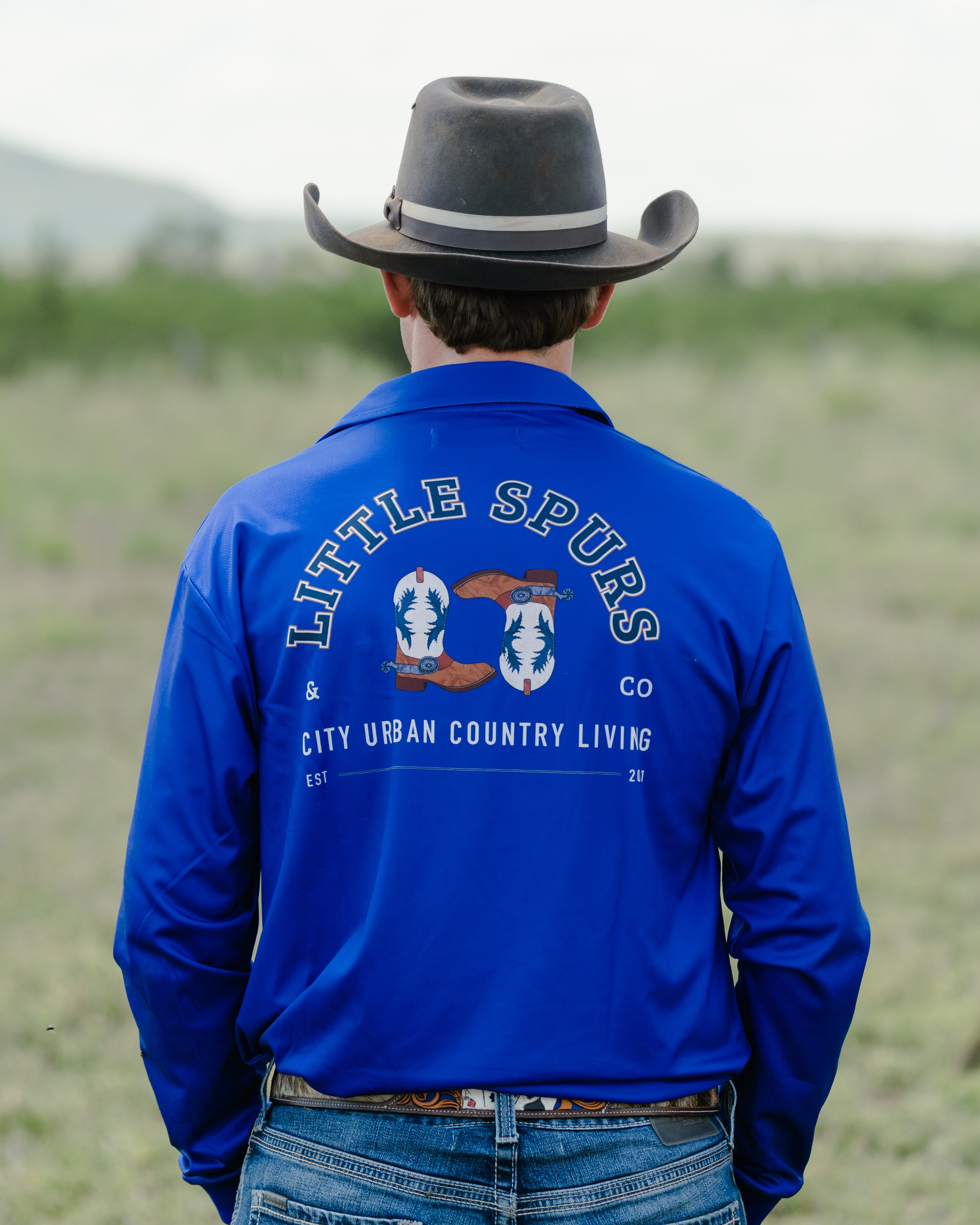Royal Blue Sun Protection Shirt