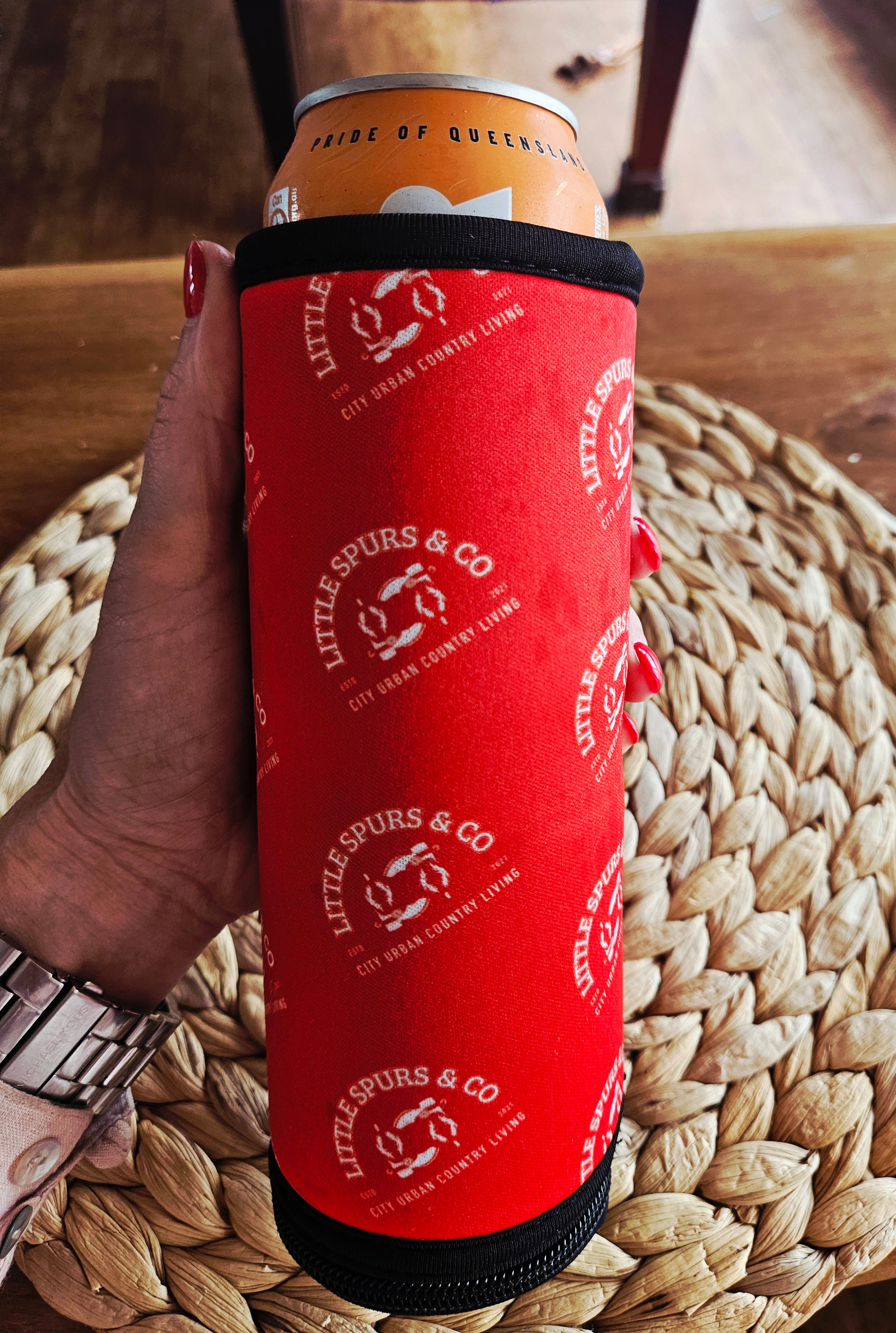 Little Spurs & Co Double Can Stubby Cooler