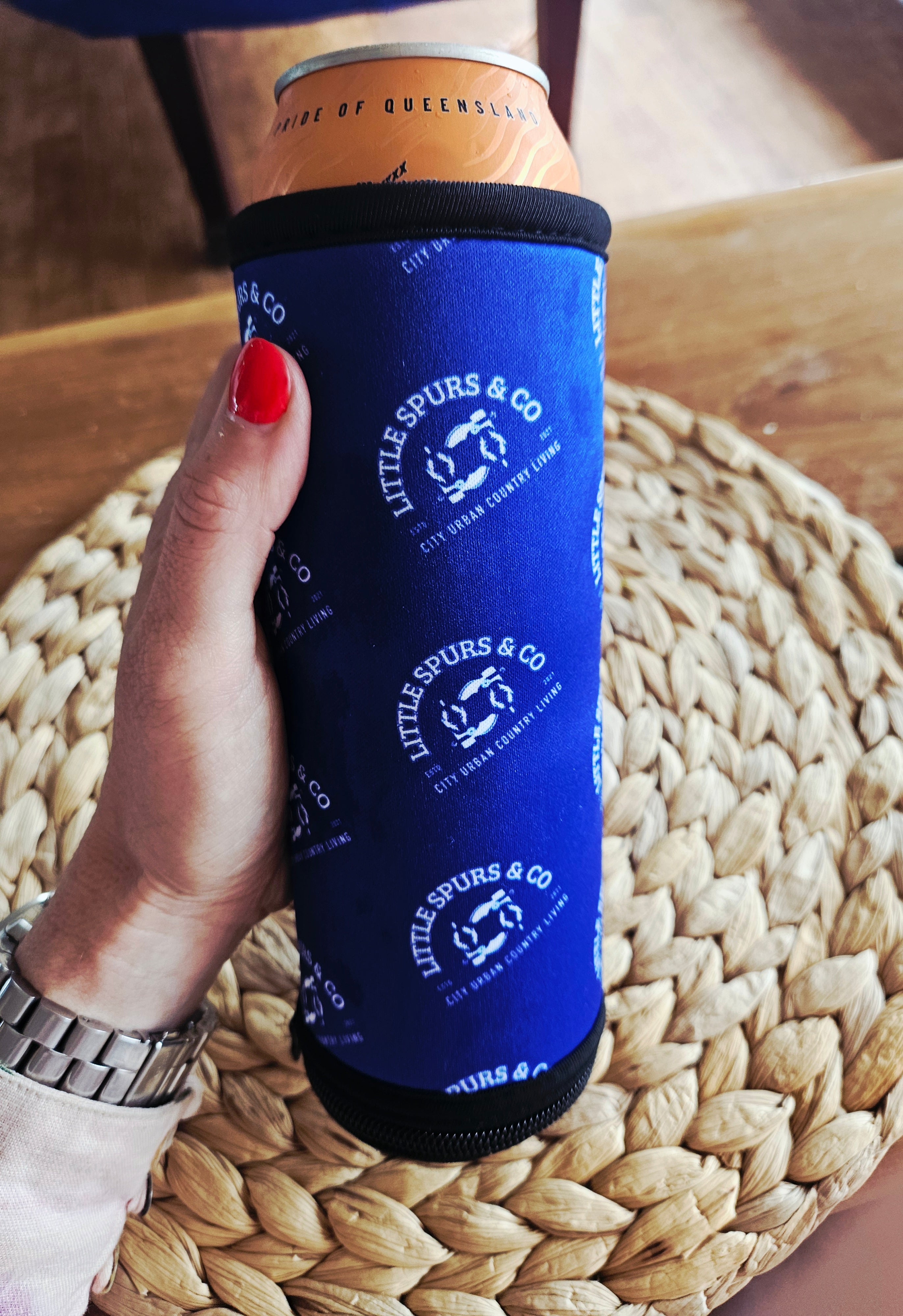 Little Spurs & Co Double Can Stubby Cooler