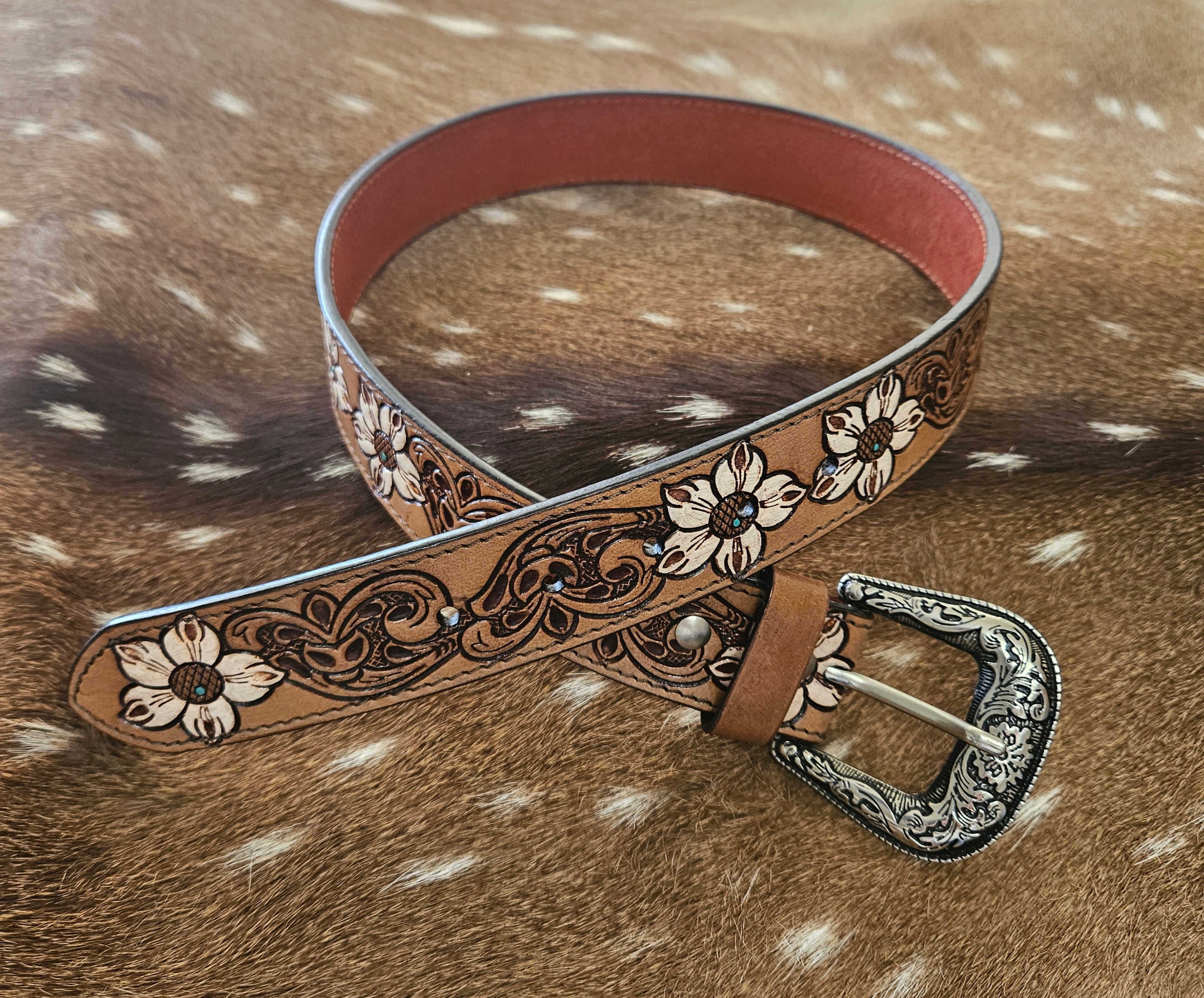 Double Daisy Belt