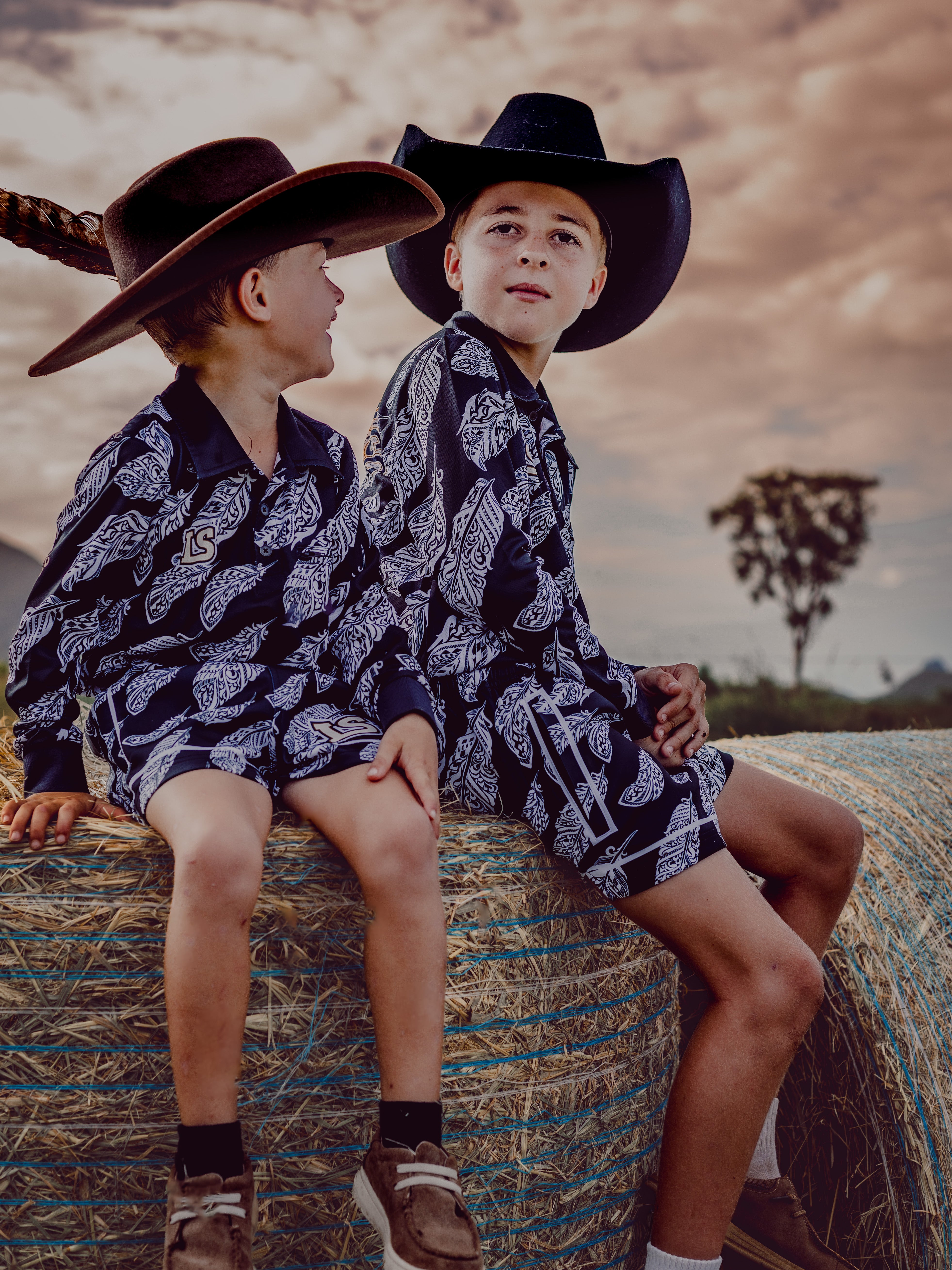 Kiwi Feather Sun Protection Shirt