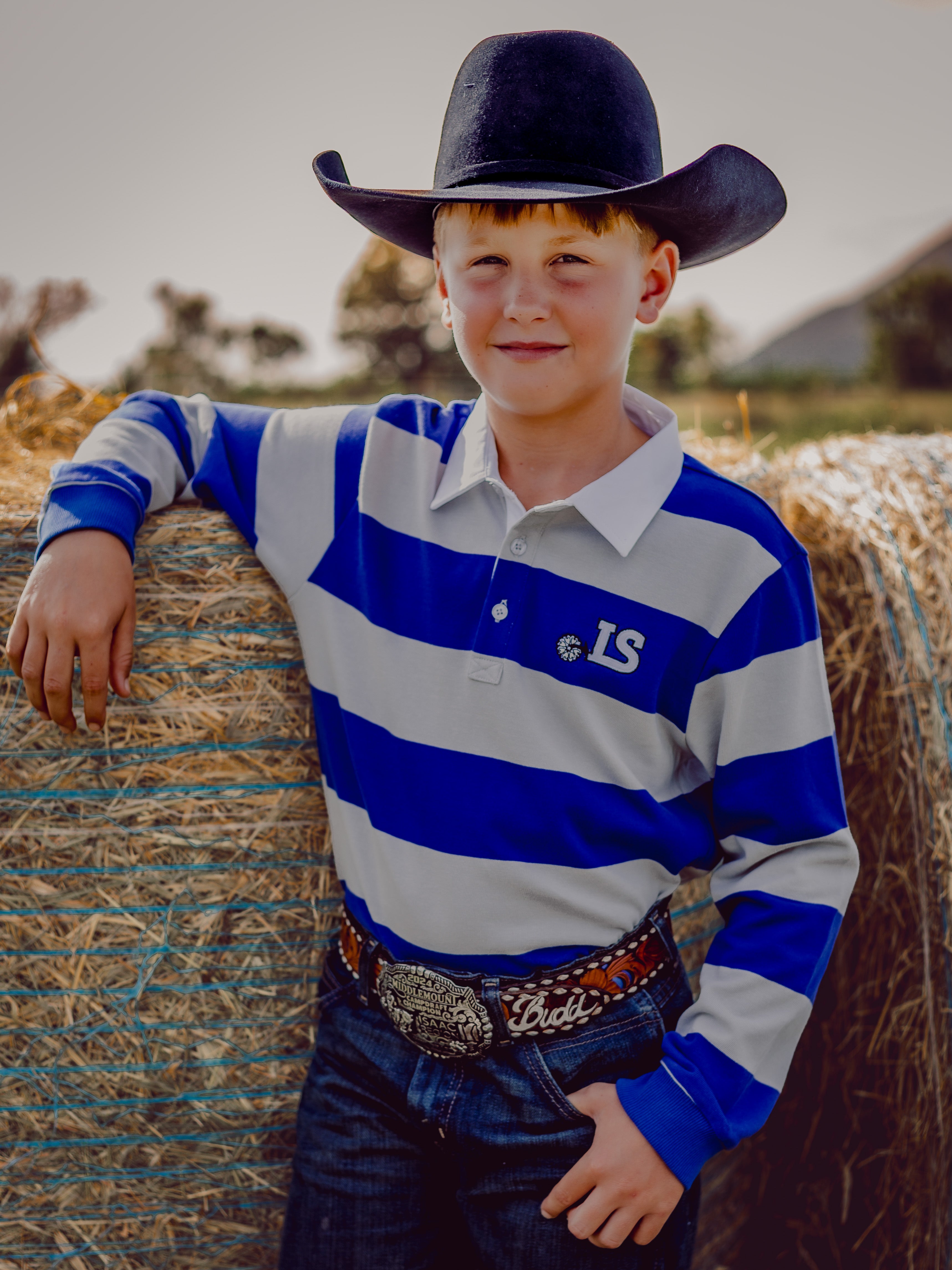 Boys Teen Rugby Polo Jersey
