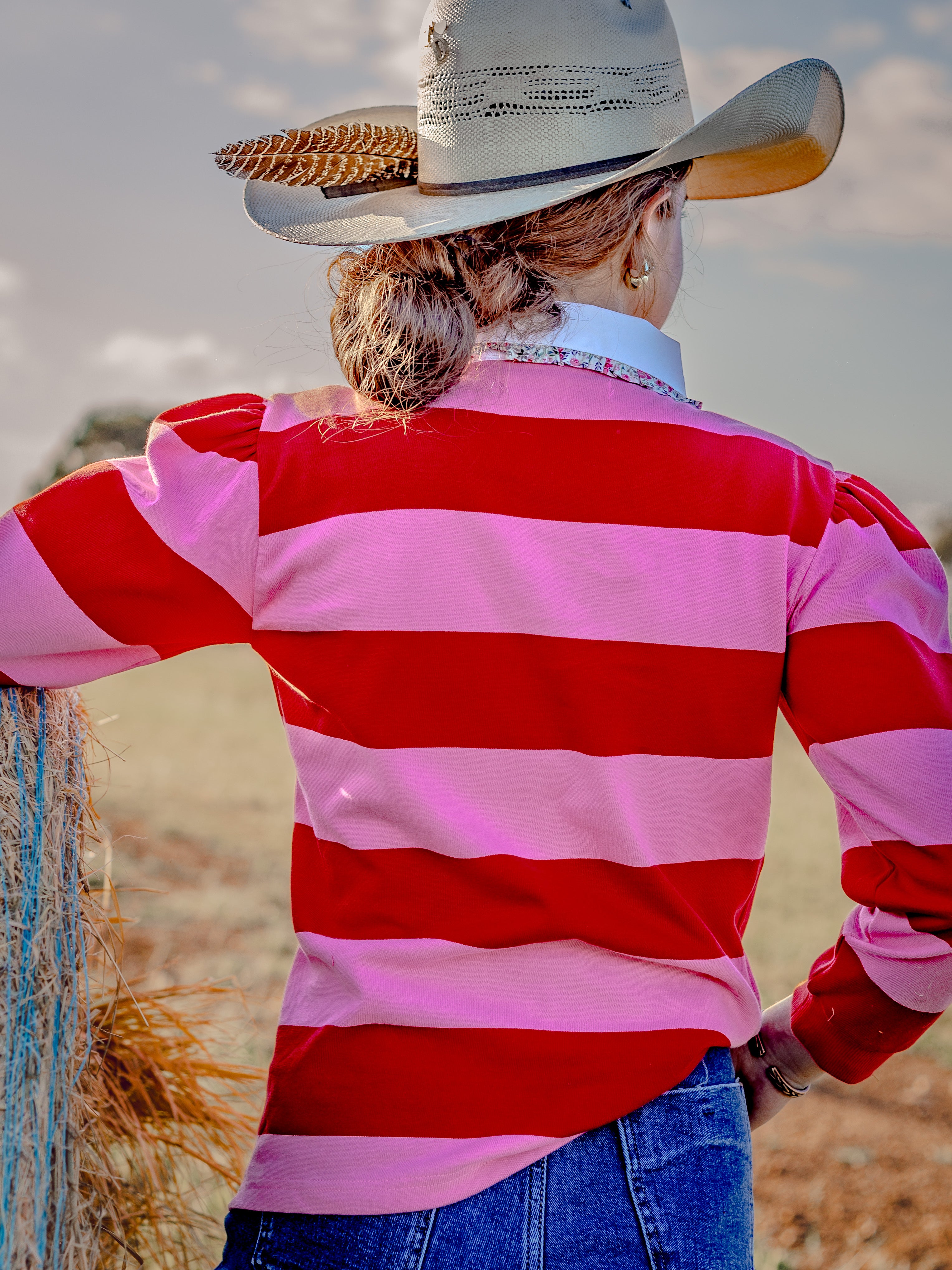 Girls Teen Rugby Polo Jersey