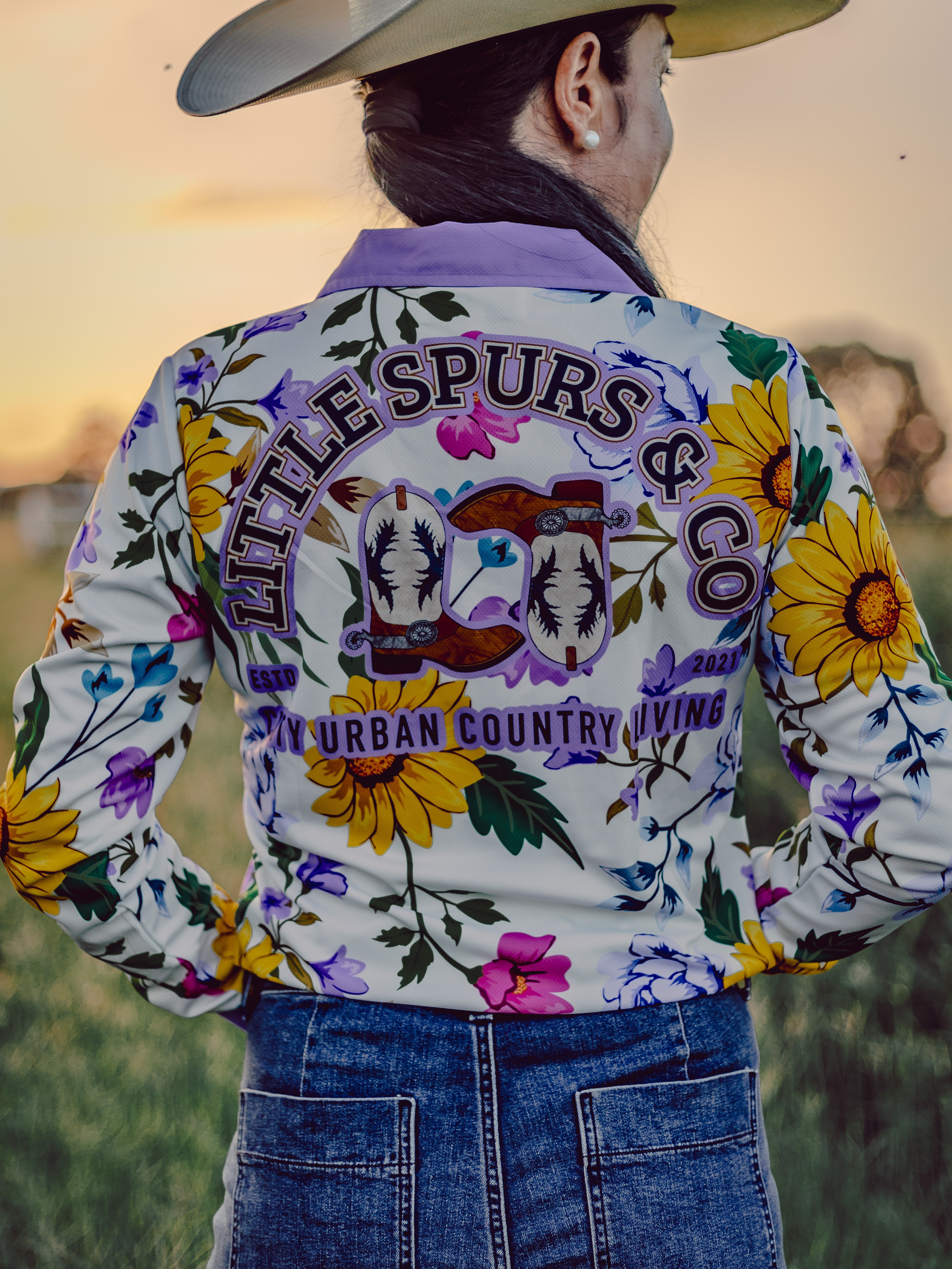 Lilac Sun Protection Shirt