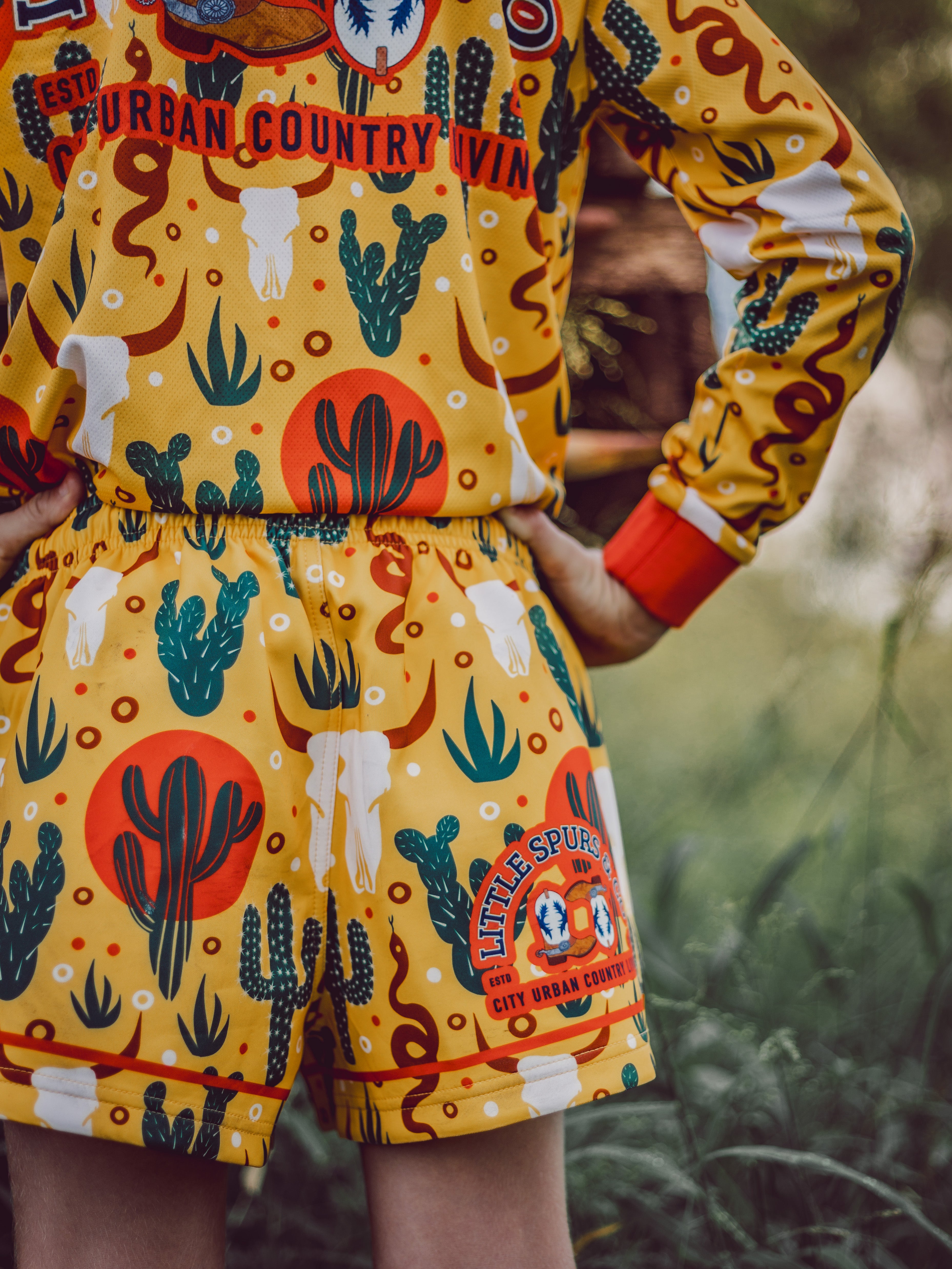 Arid Cactus Teen Shorts