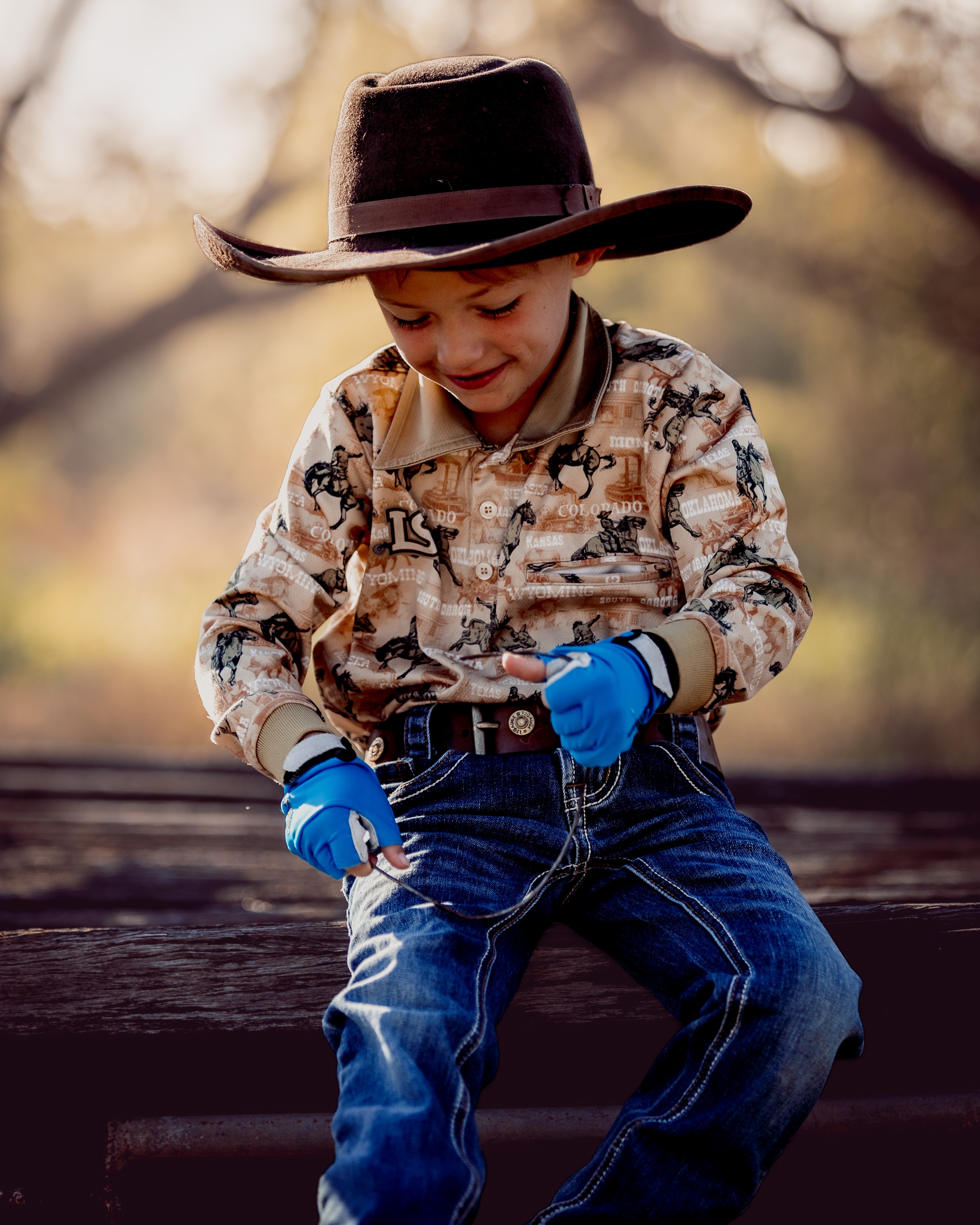 Little Spurs & Co Work Gloves