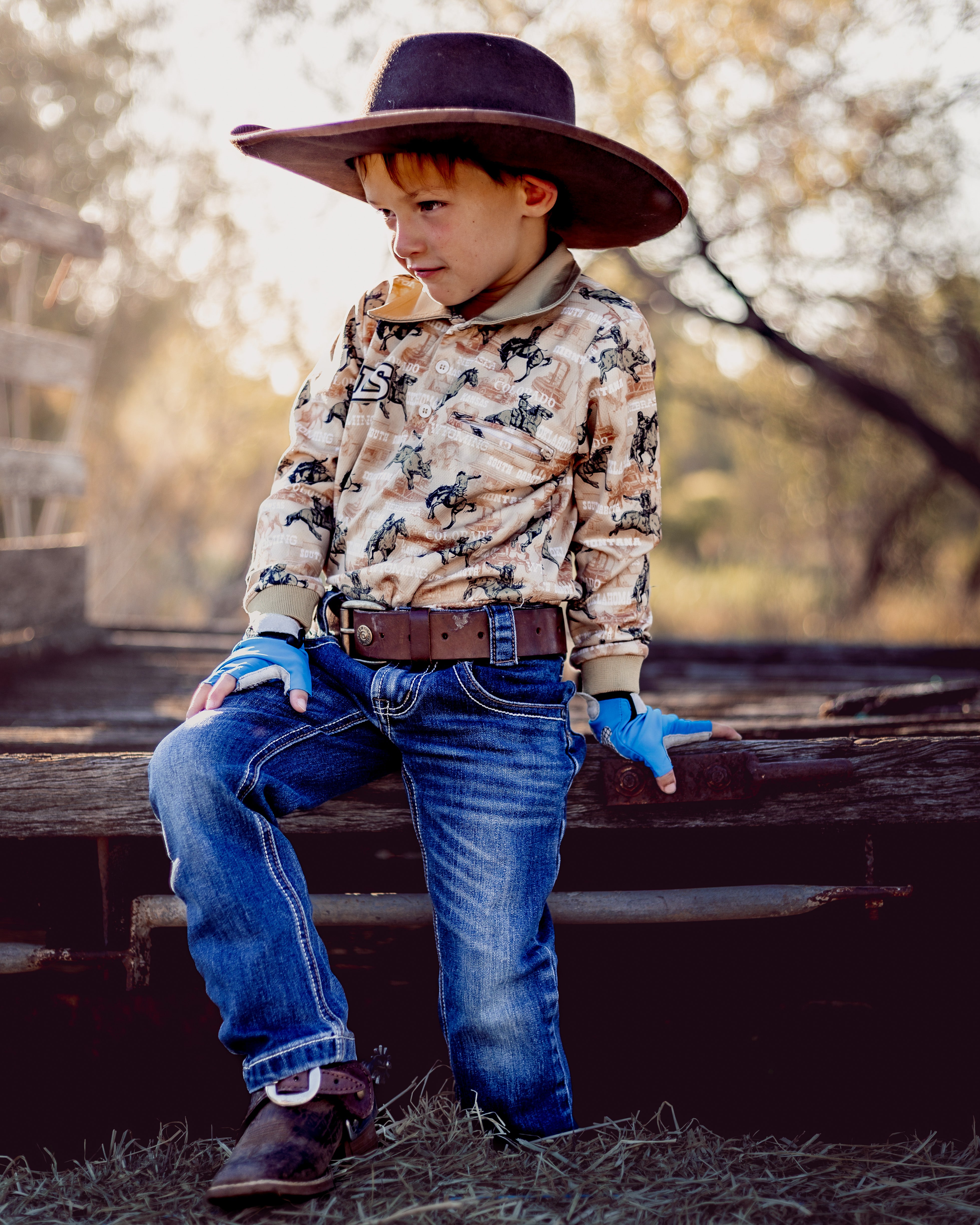 Little Spurs & Co Work Gloves