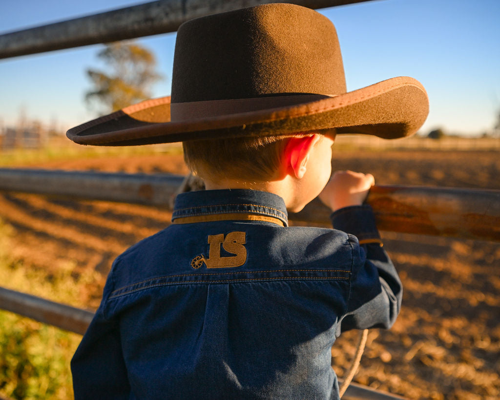 Western Boys Classic Dress Shirt