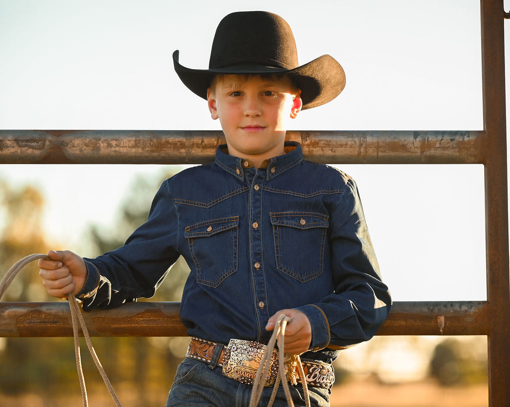 Western Boys Teen Classic Dress Shirt