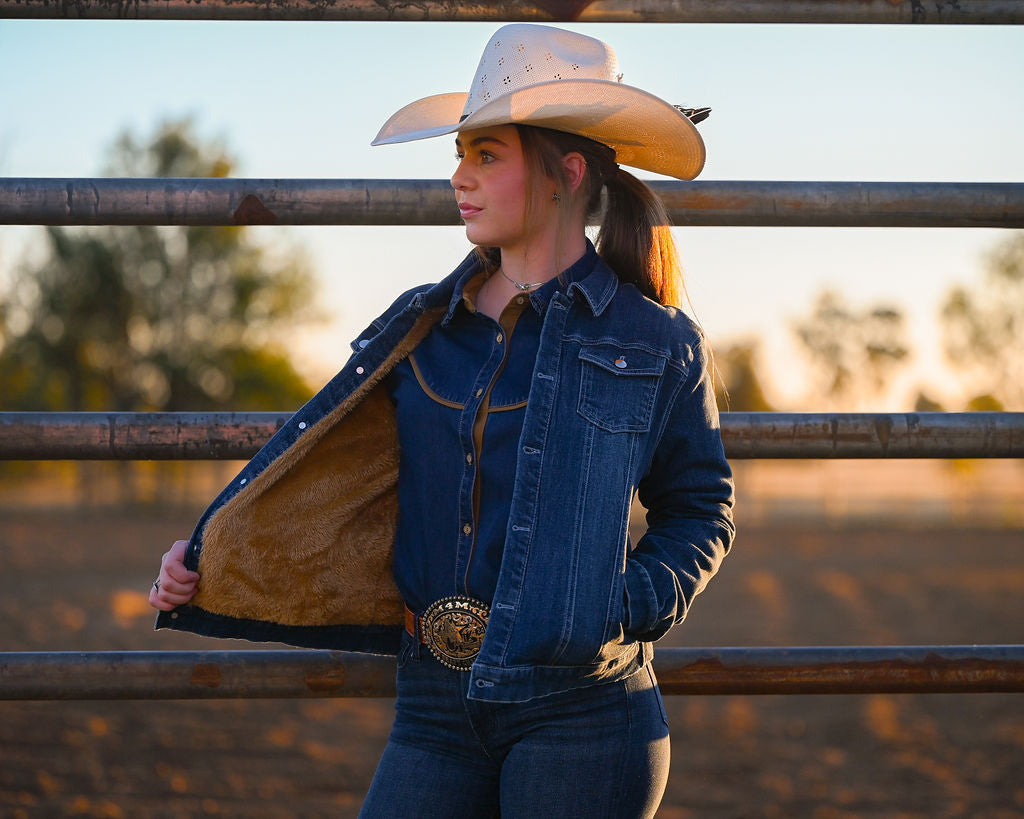 Little Spurs & Co Teen Denim Jacket