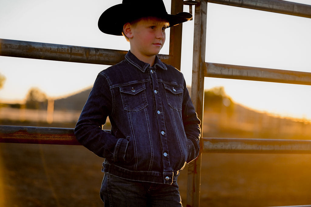 Little Spurs & Co Teen Denim Jacket