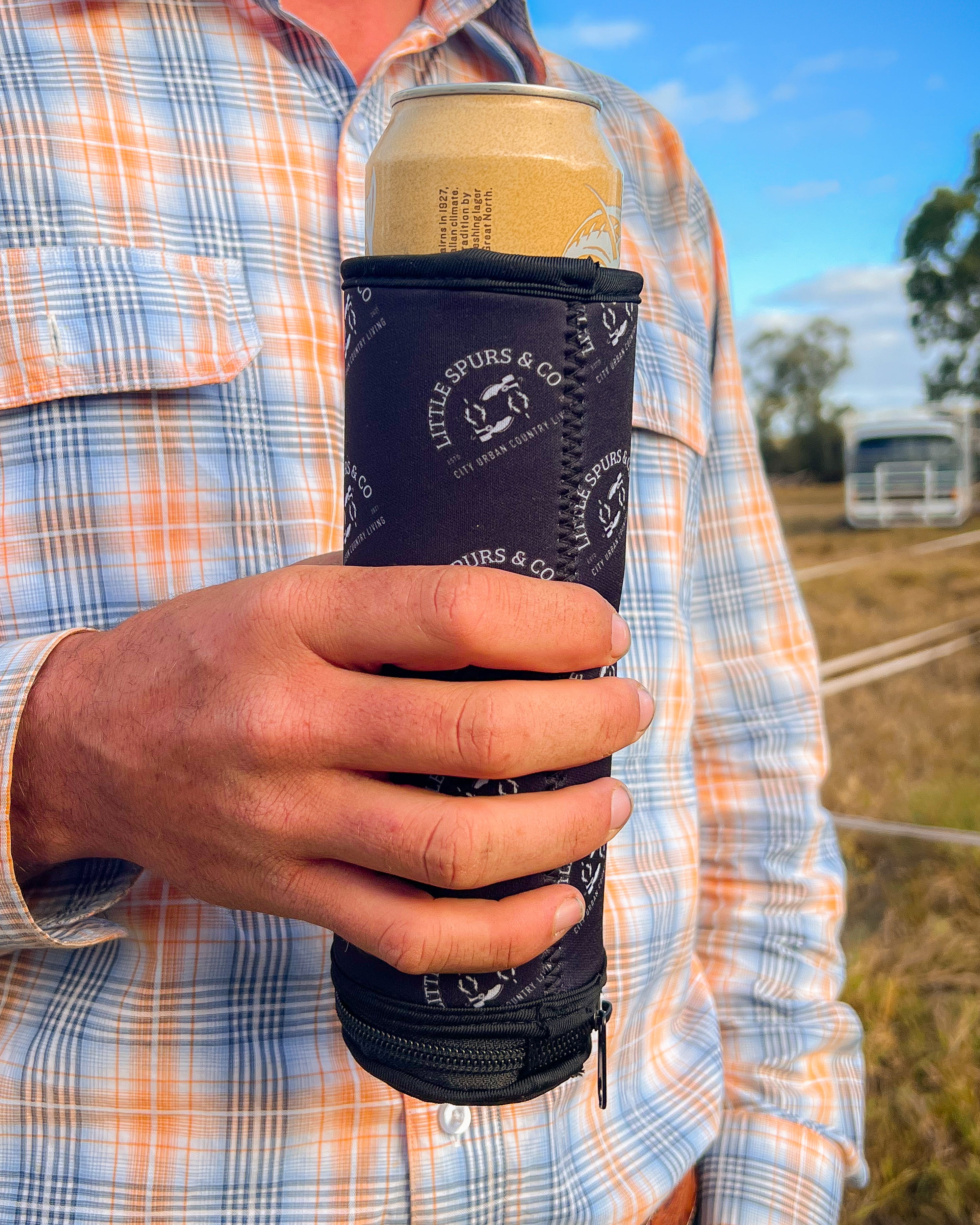 Little Spurs & Co Double Can Stubby Cooler