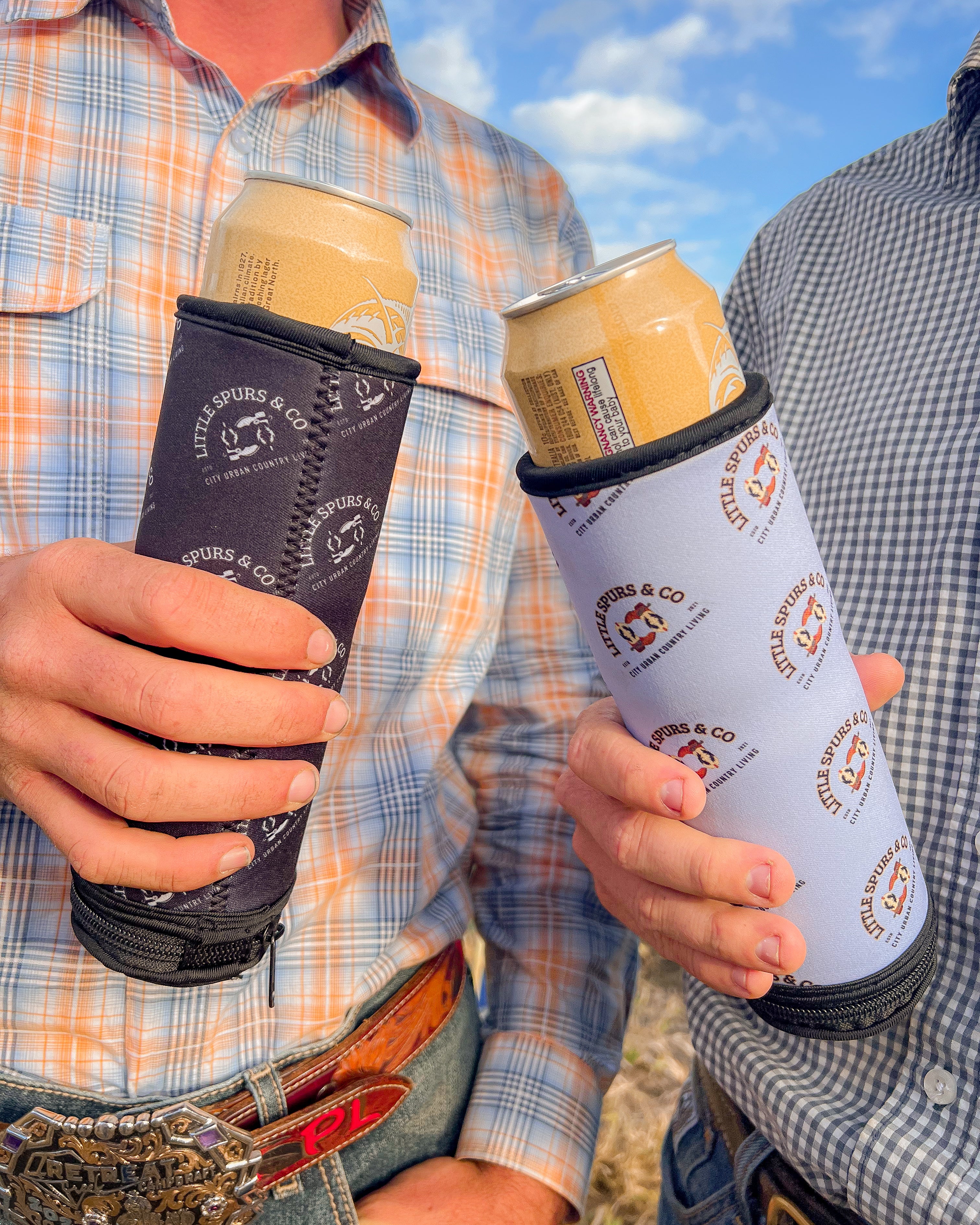 Little Spurs & Co Double Can Stubby Cooler