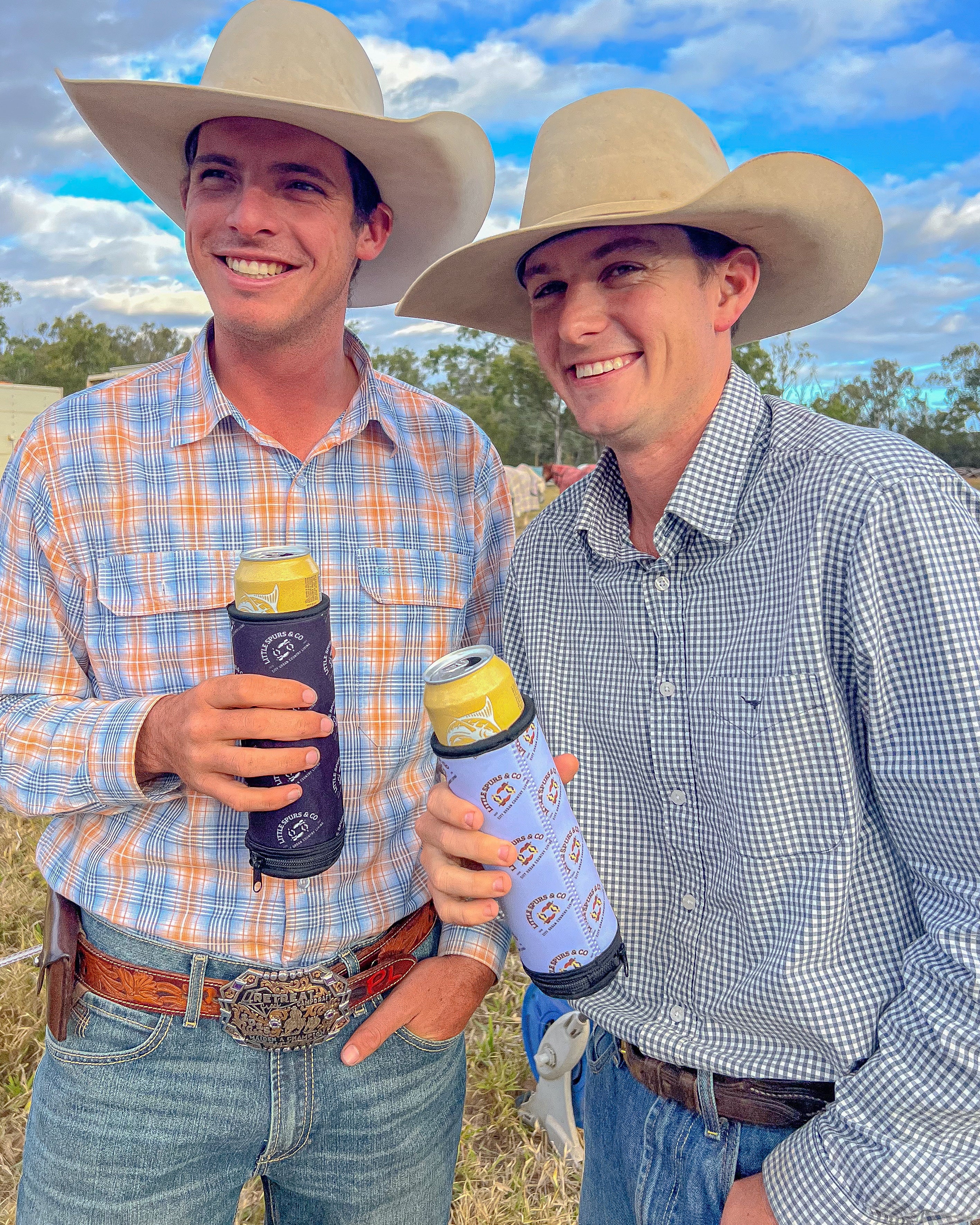 Little Spurs & Co Double Can Stubby Cooler