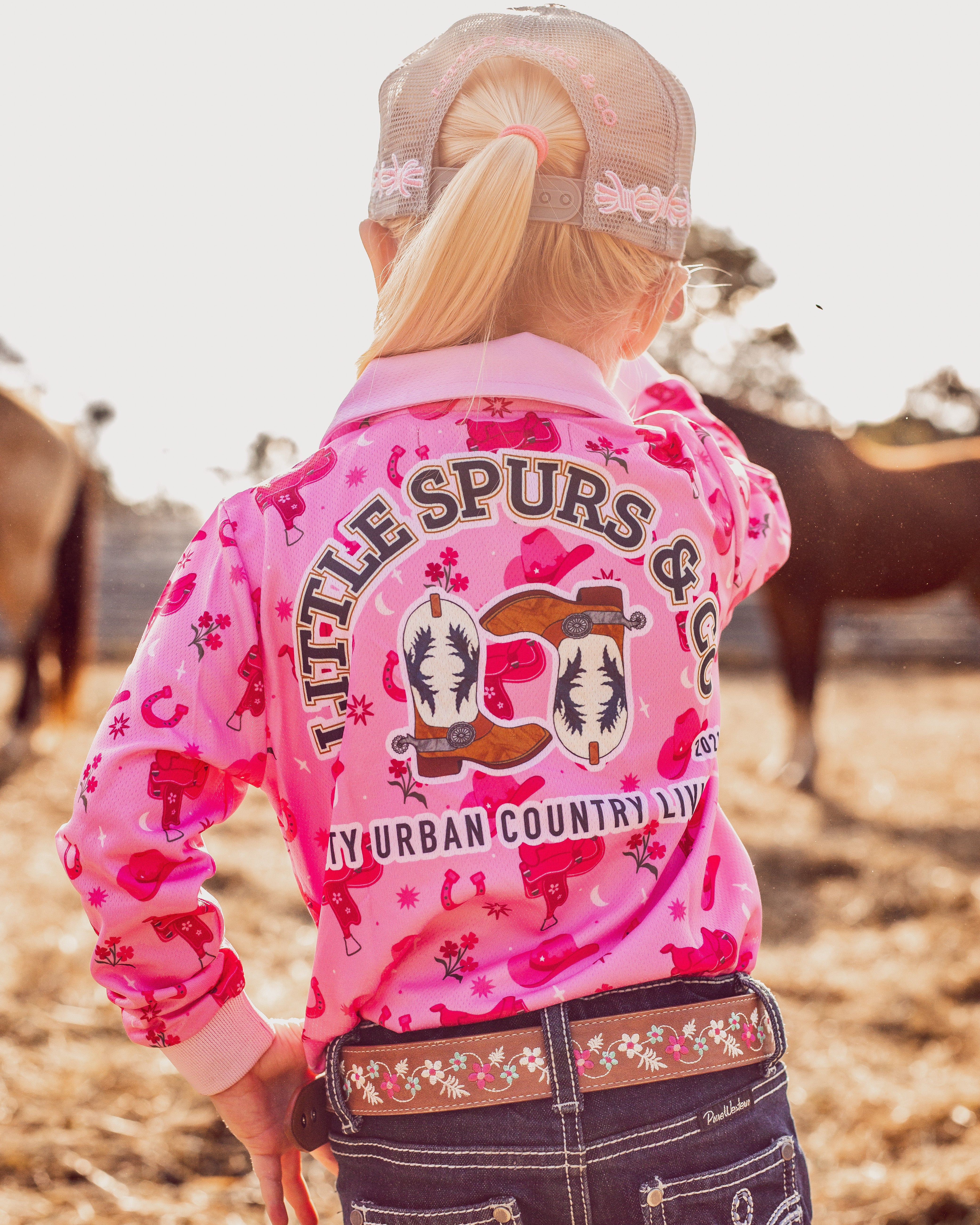 Cowgirl Pink Sun Protection Shirt