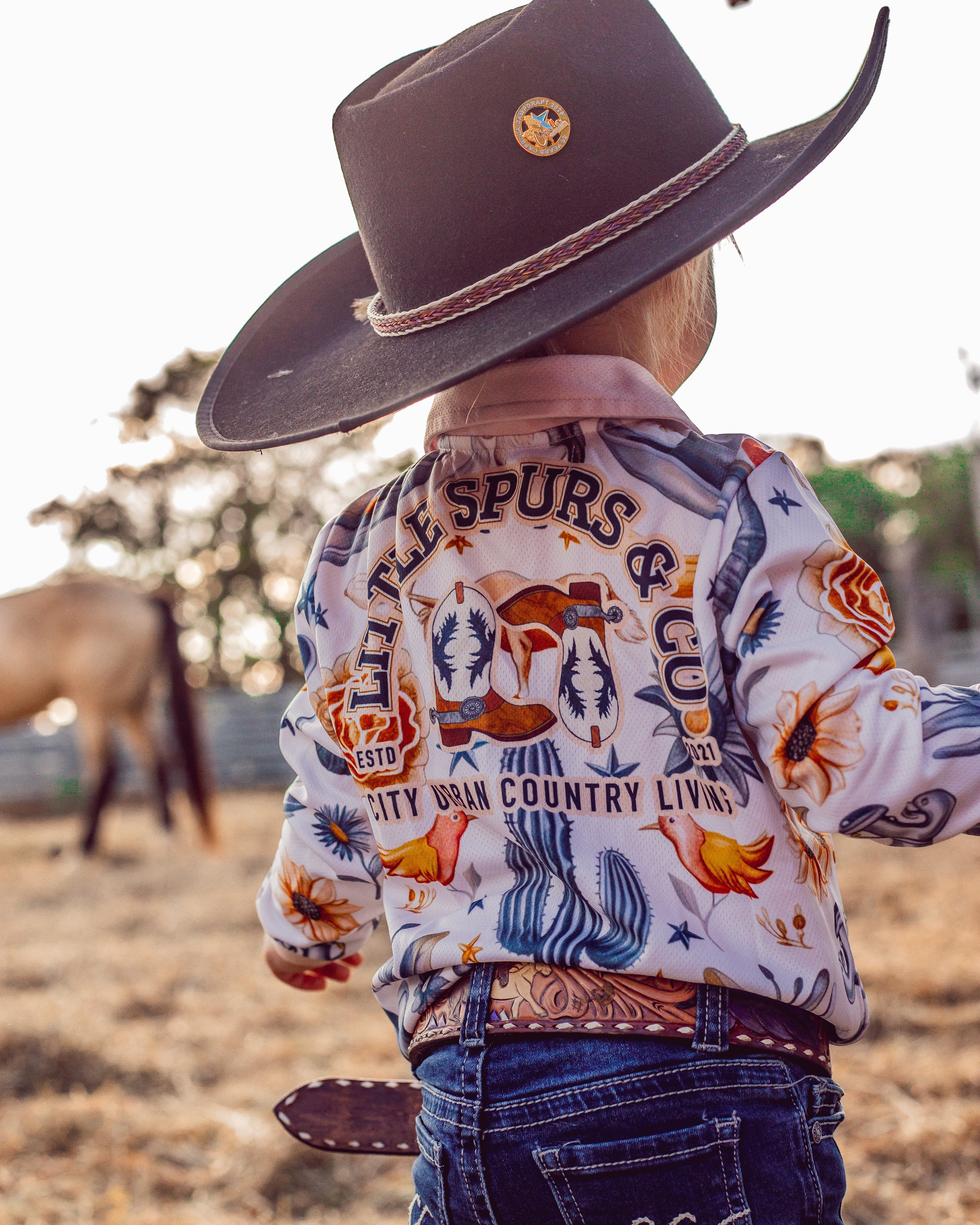 Cactus n Skull Sun Protection Shirt