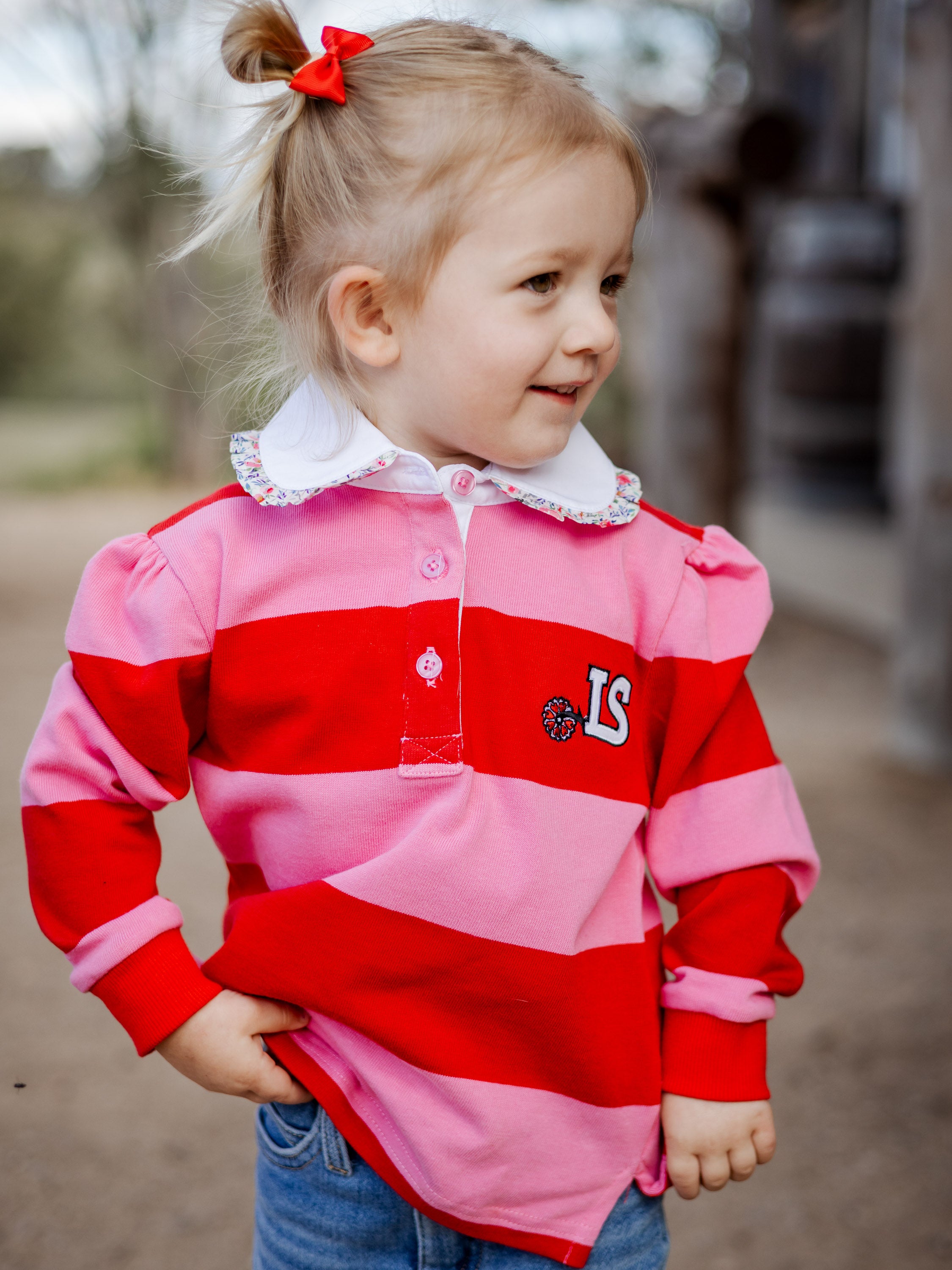 Girls Teen Rugby Polo Jersey