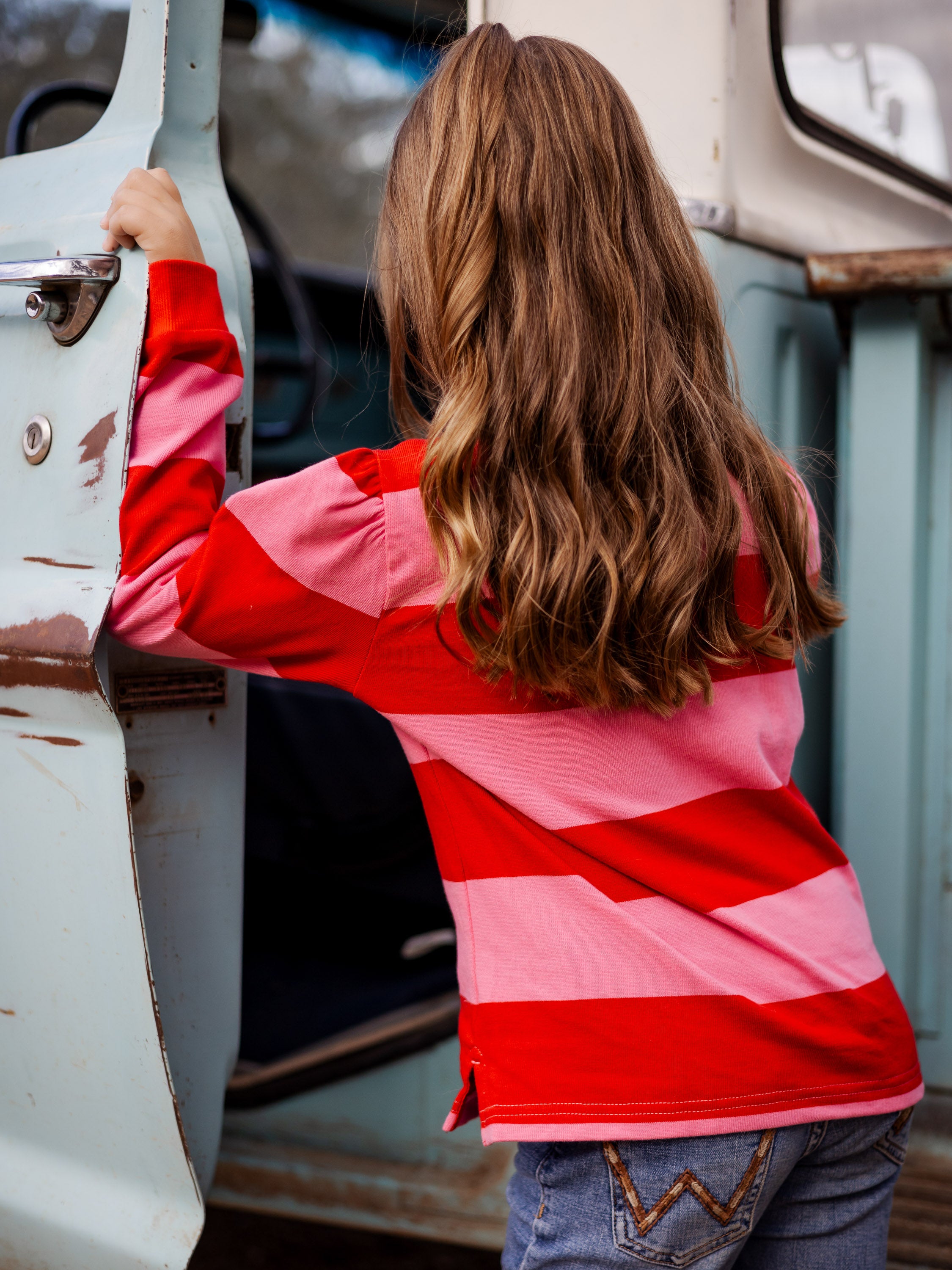 Girls Teen Rugby Polo Jersey
