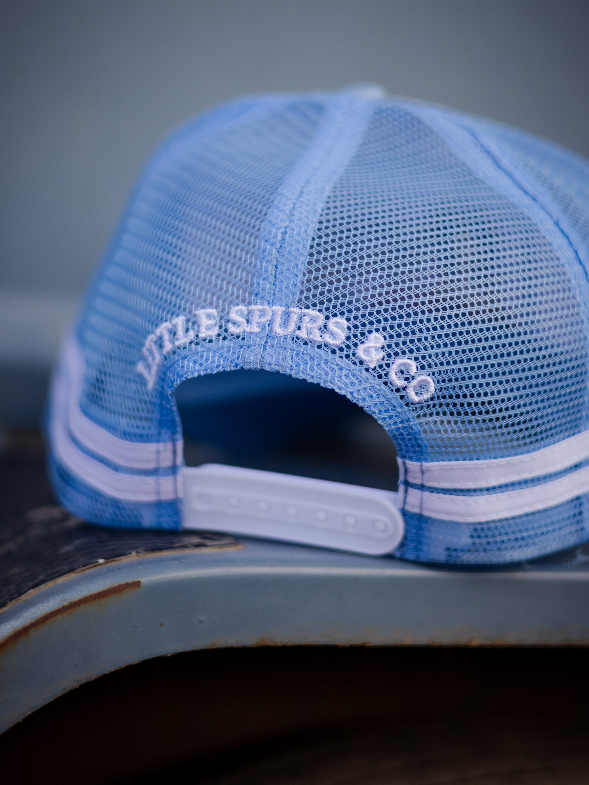 Little Spurs & Co - Blue Love Heart Cap