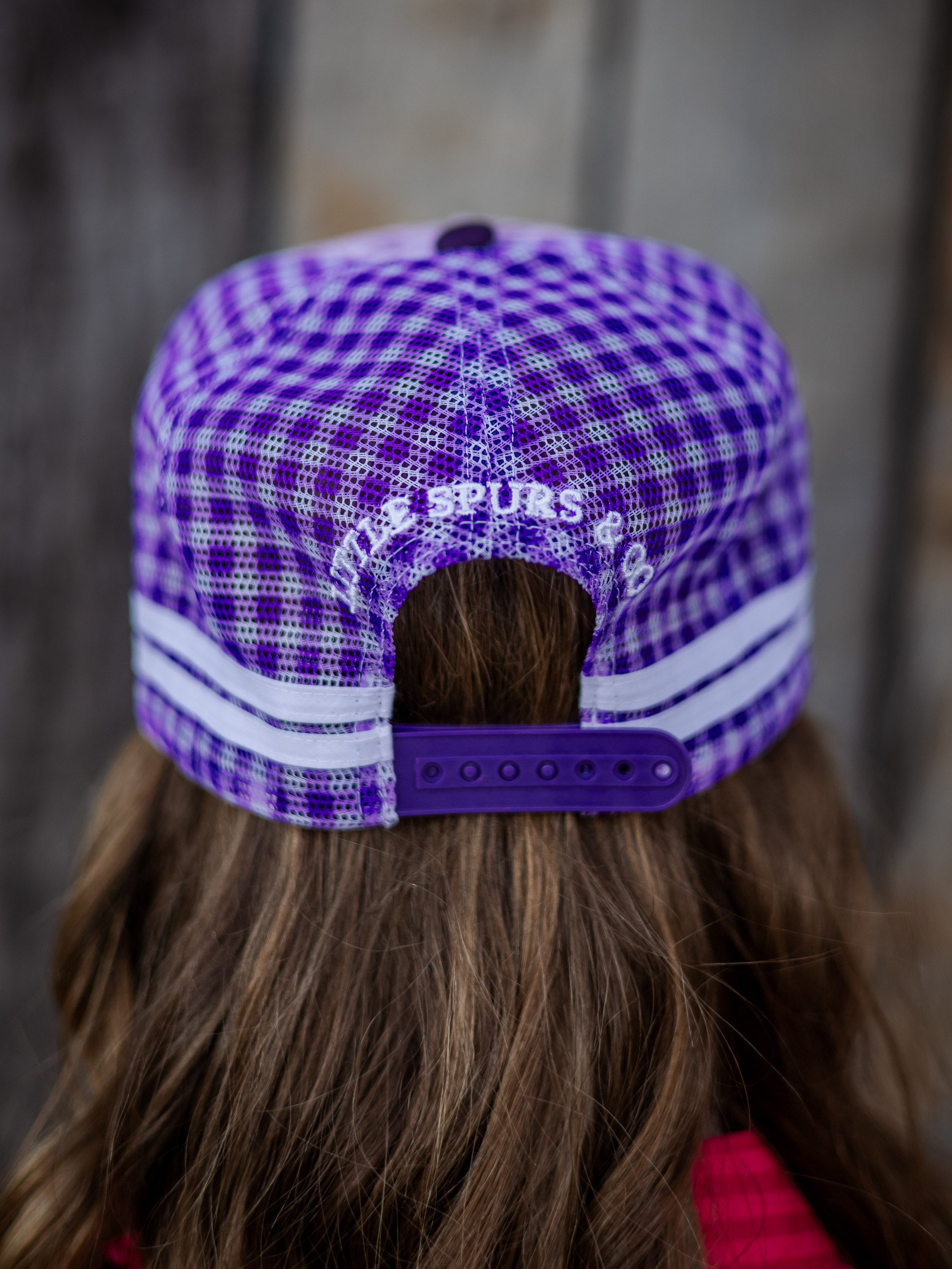Little Spurs & Co - Purple Bow Cap