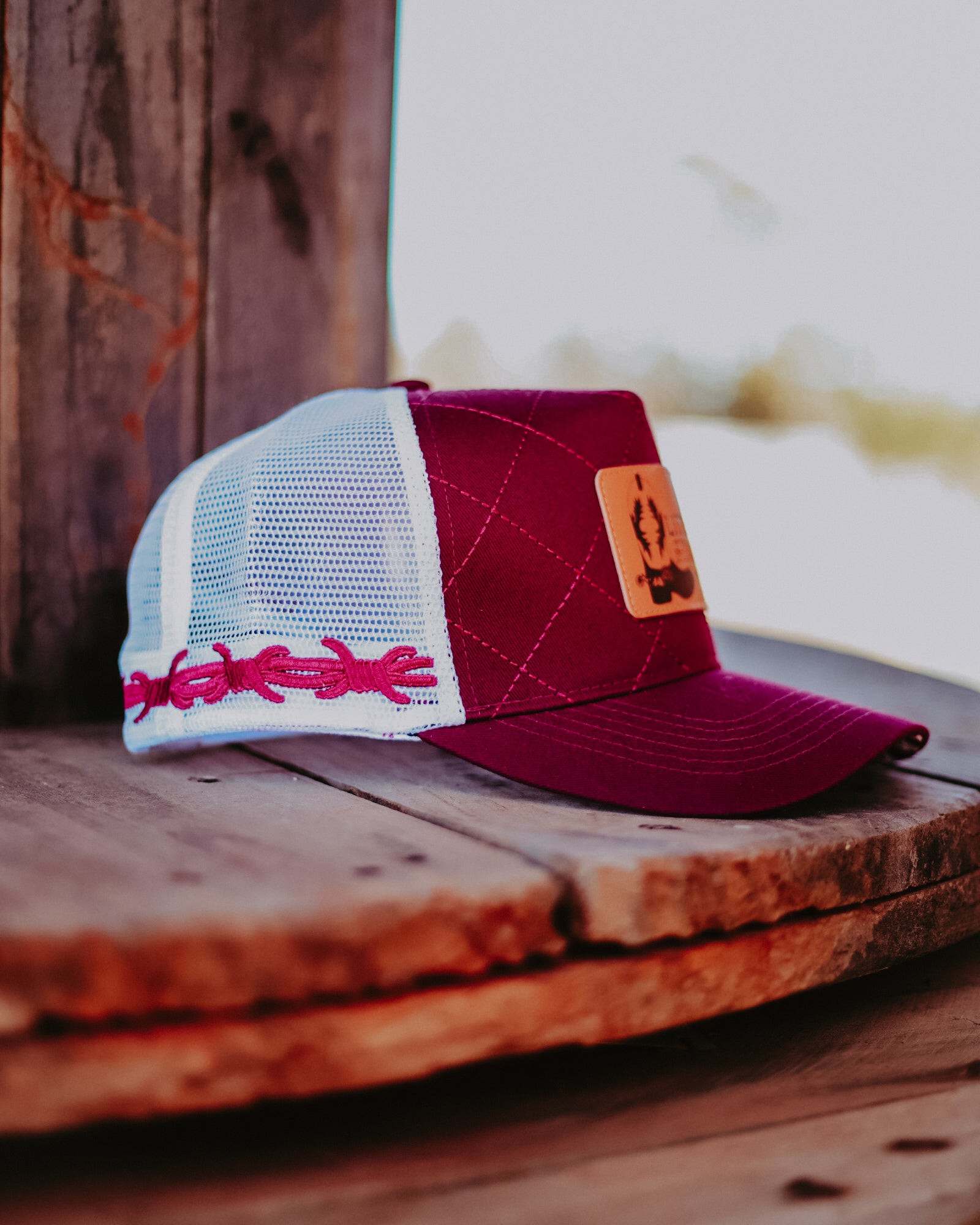 Little Spurs & Co - Maroon Cap