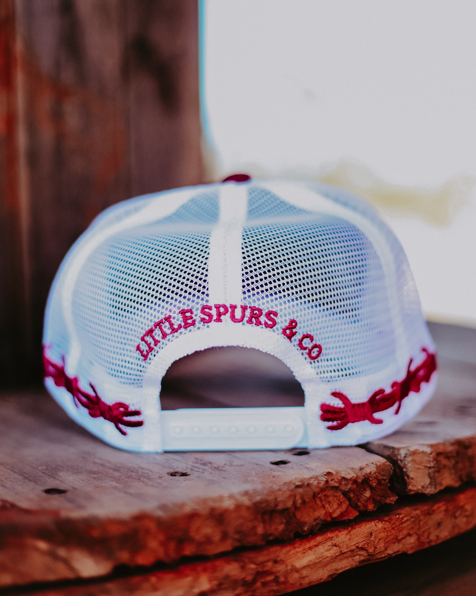 Little Spurs & Co - Maroon Cap