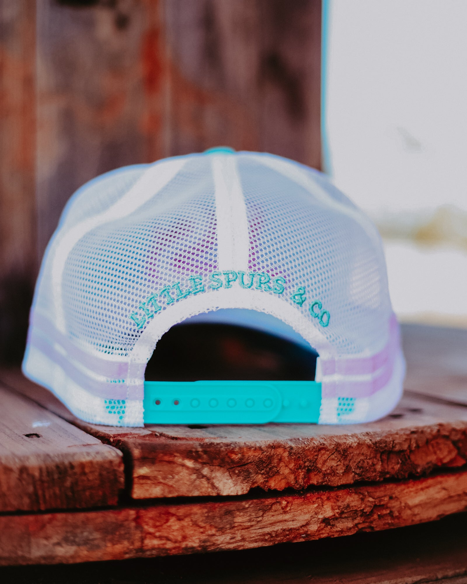 Little Spurs & Co - Light Teal Cap