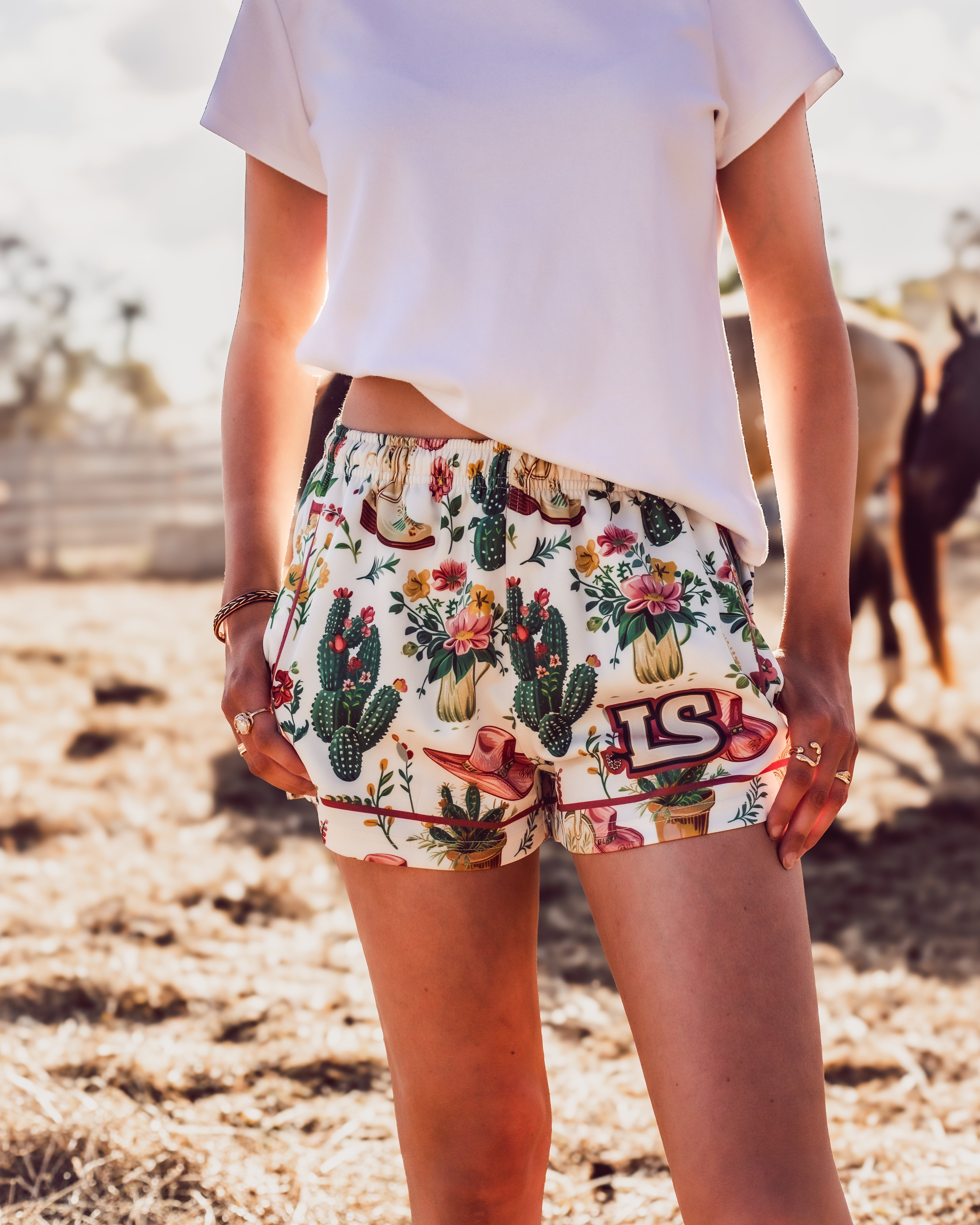 Cactus n Boots Shorts