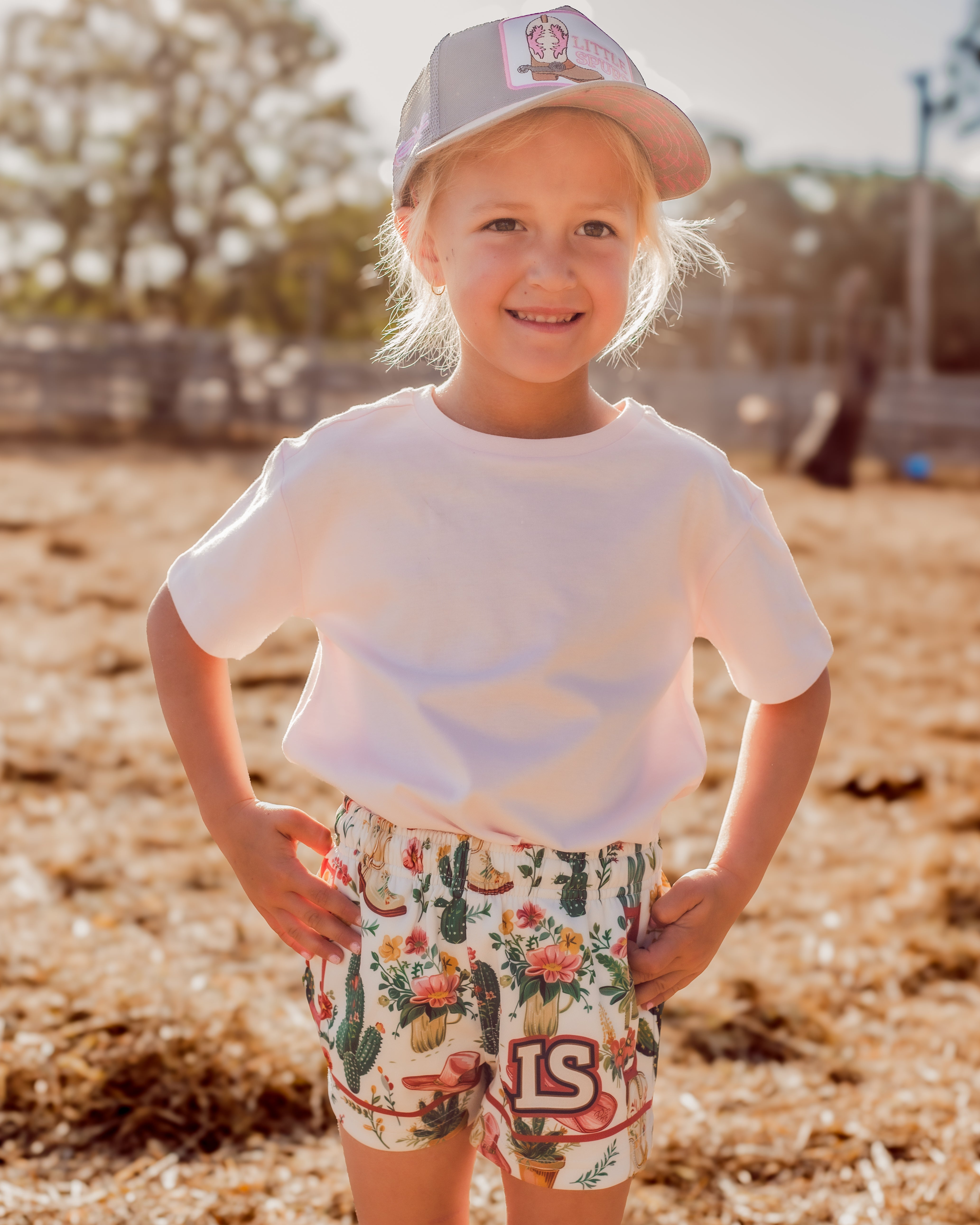 Cactus n Boots Teen Shorts