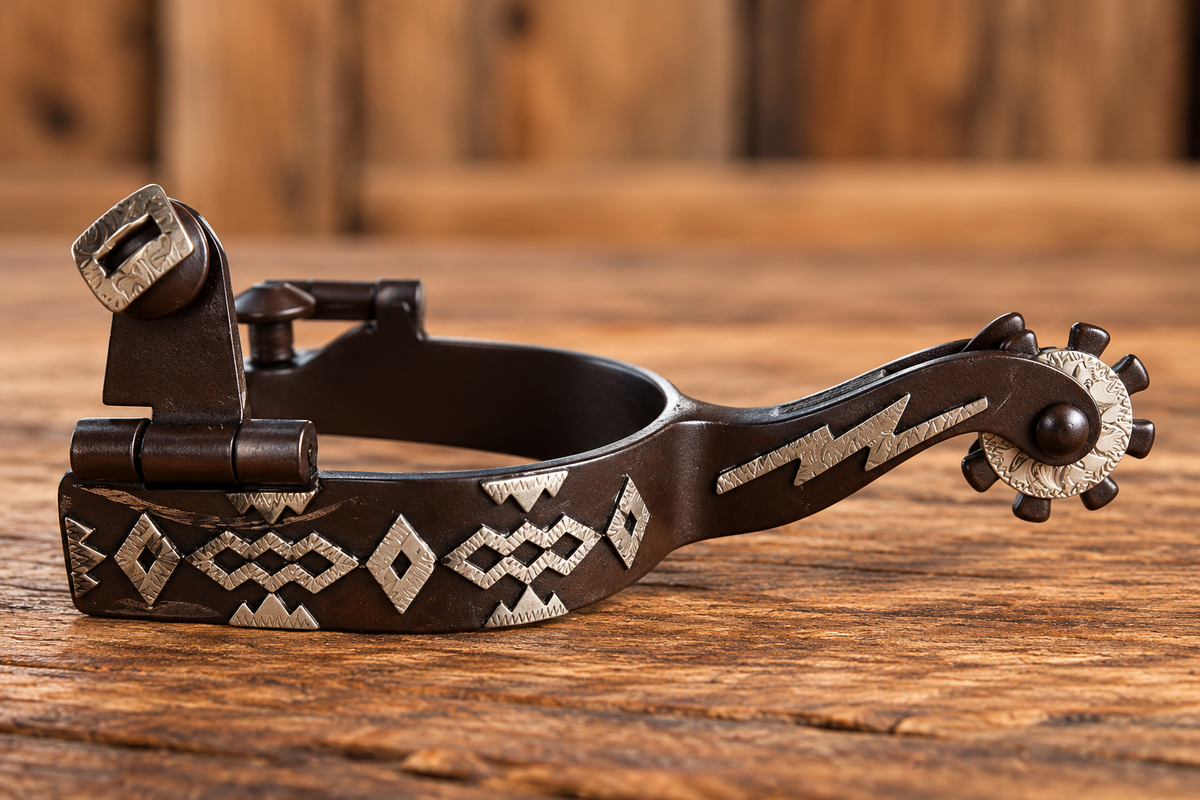 Youth Western Spurs – Lightning Design
